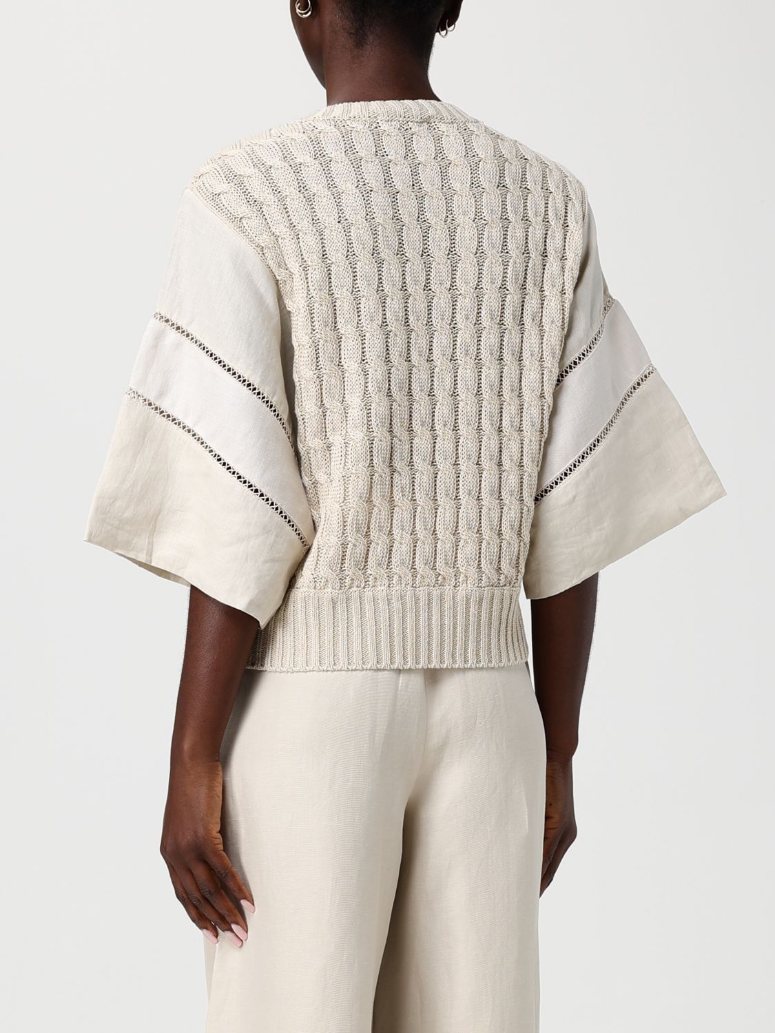 Max Mara Sweater Woman Beige MAX MARA