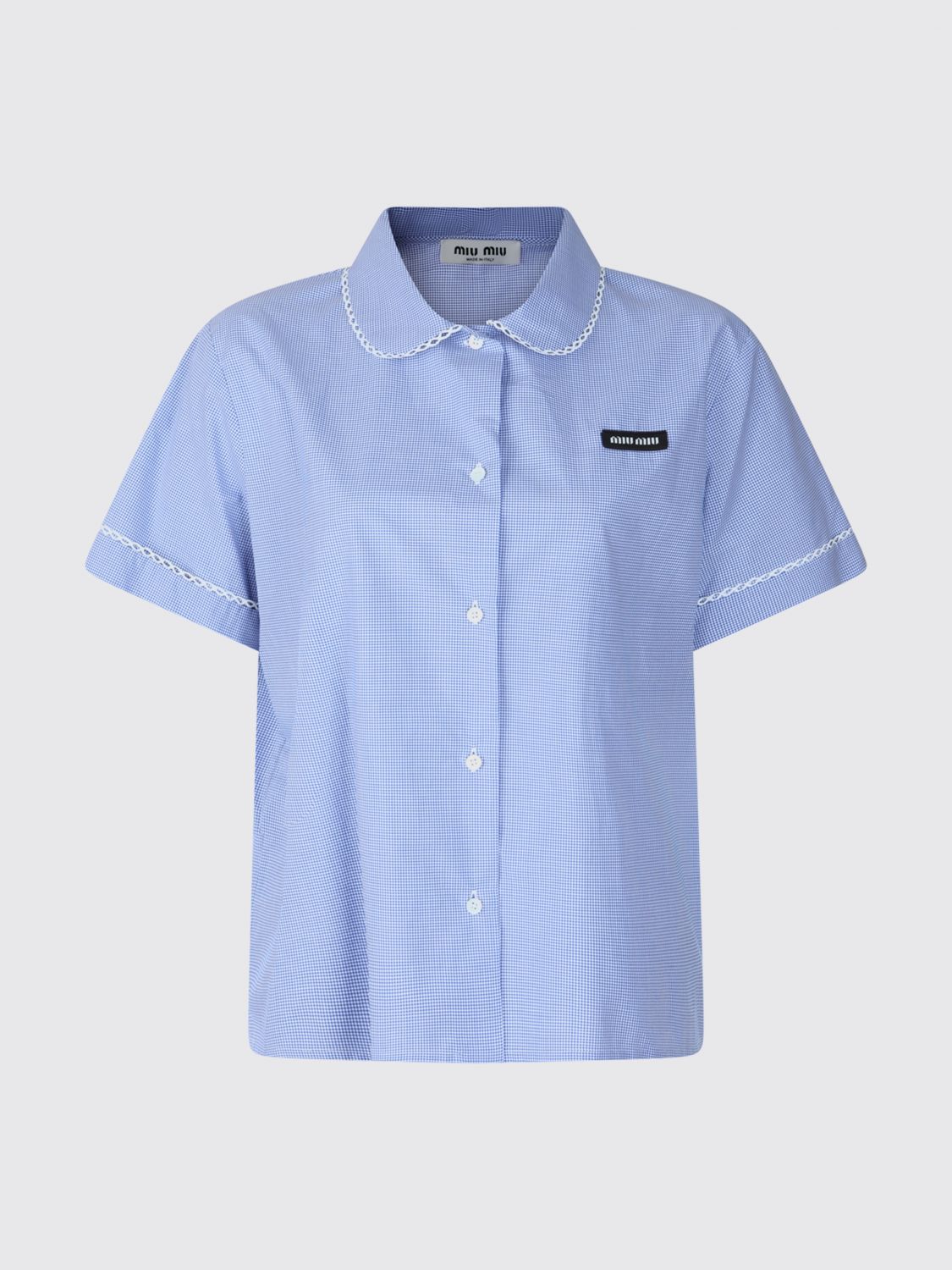 Miu Miu Shirt Woman White MIU MIU