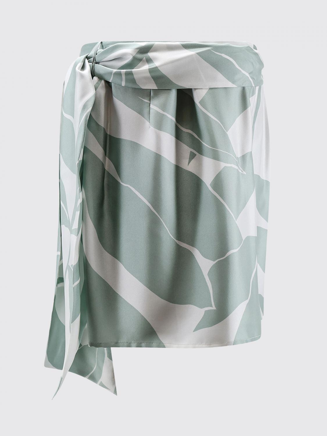 Max Mara Women Max Mara Printed Silk Pareo Skirt MAX MARA