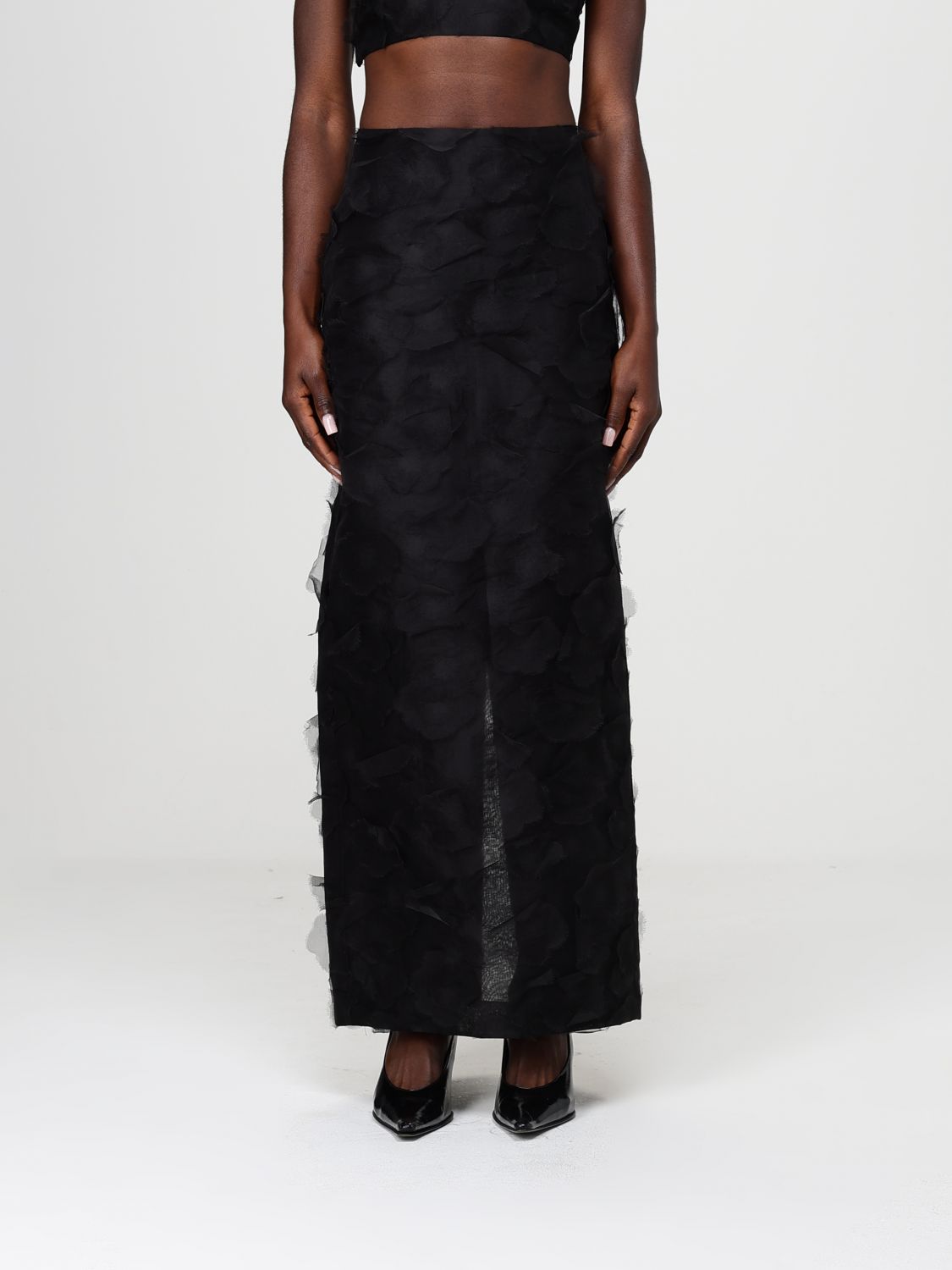 Max Mara Skirt Woman Black MAX MARA