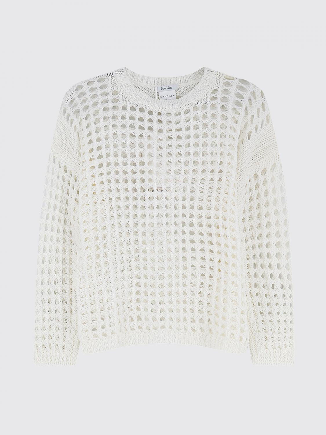 Max Mara Sweater Woman White MAX MARA