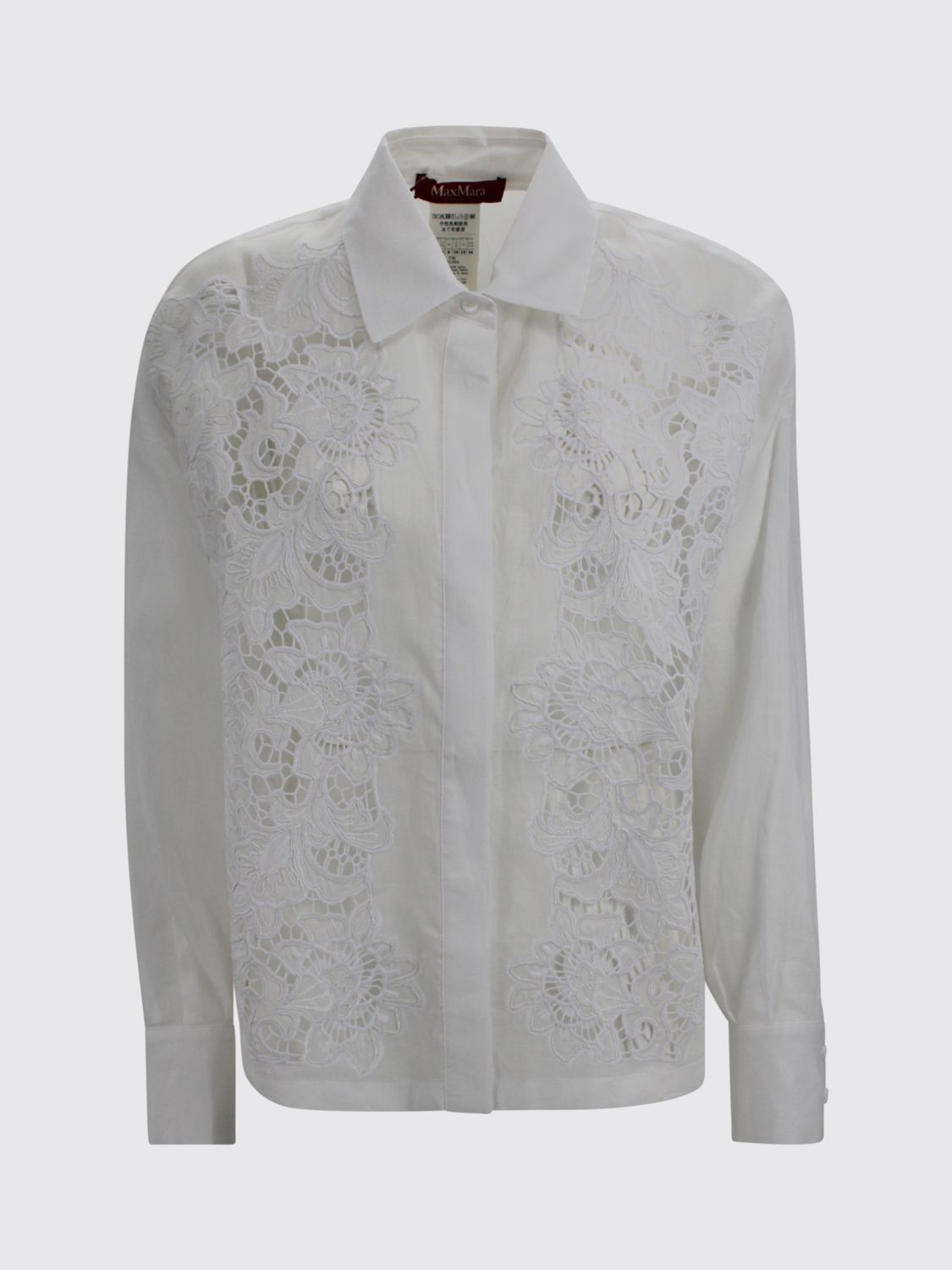 Max Mara Studio Shirt Woman White MAX MARA STUDIO
