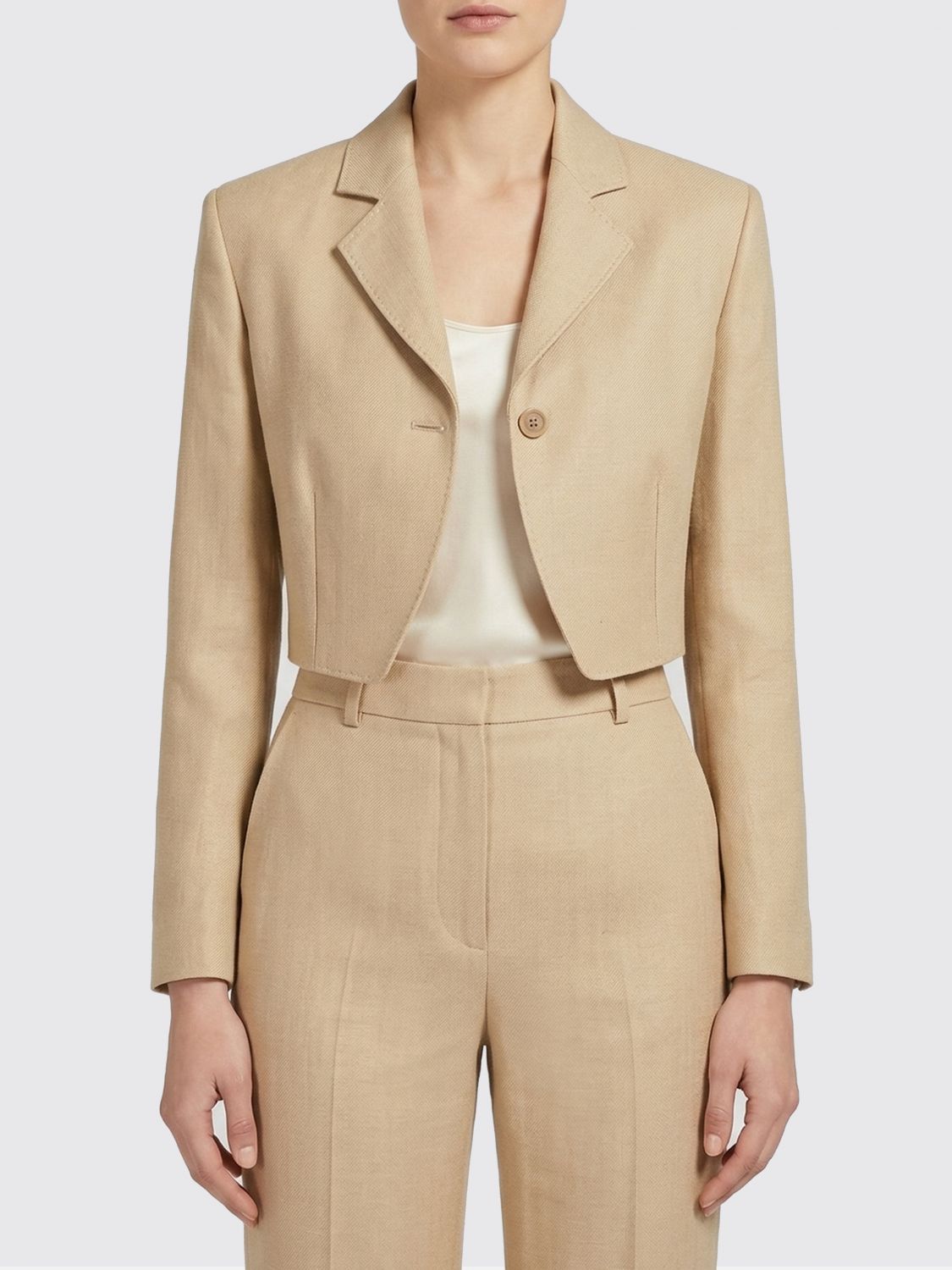 Max Mara Jacket Woman Camel MAX MARA