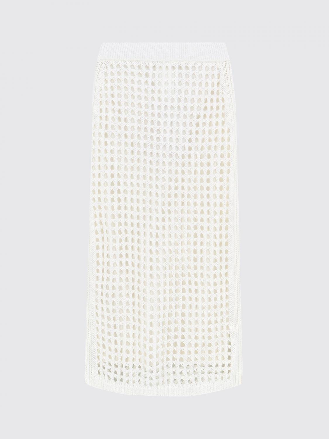 Max Mara Skirt Woman White MAX MARA