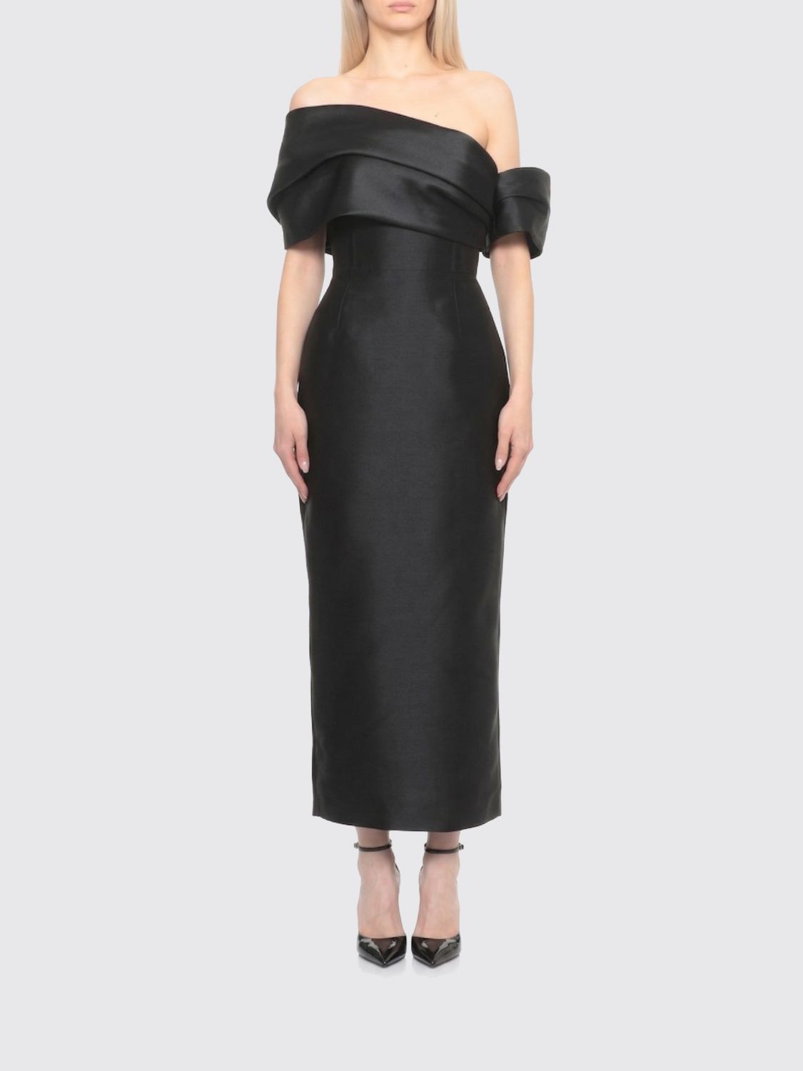 Solace London Dress Woman Black SOLACE LONDON