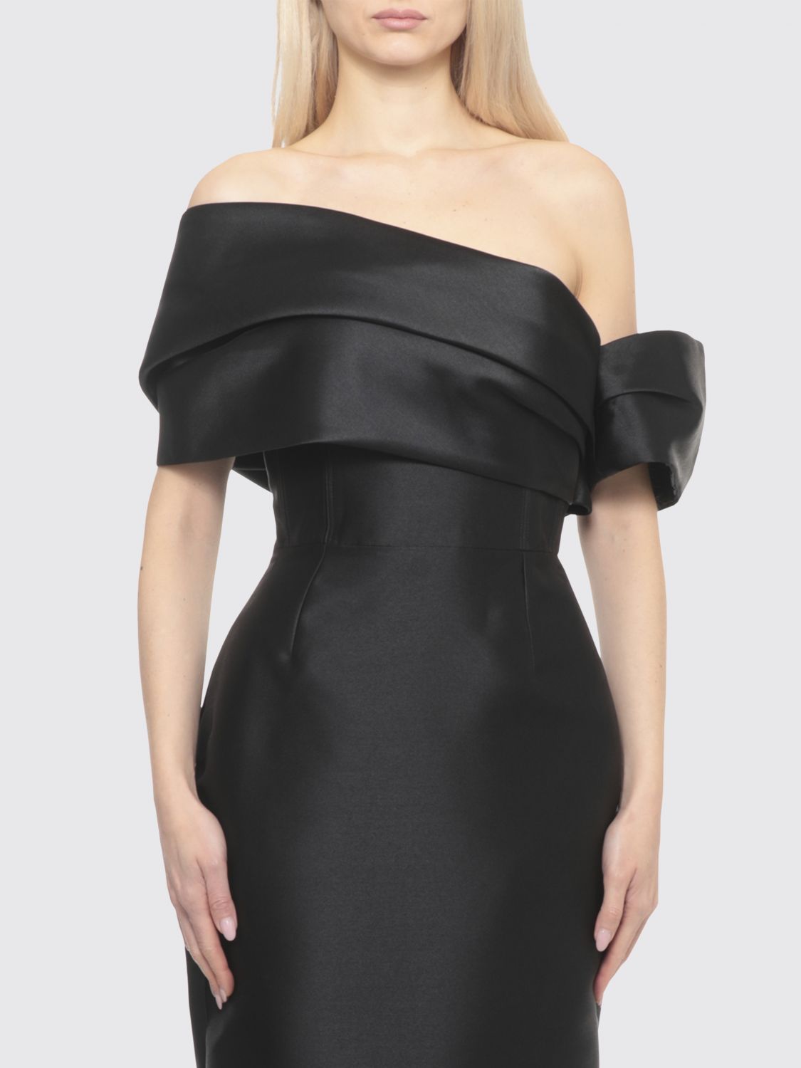 Solace London Dress Woman Black SOLACE LONDON