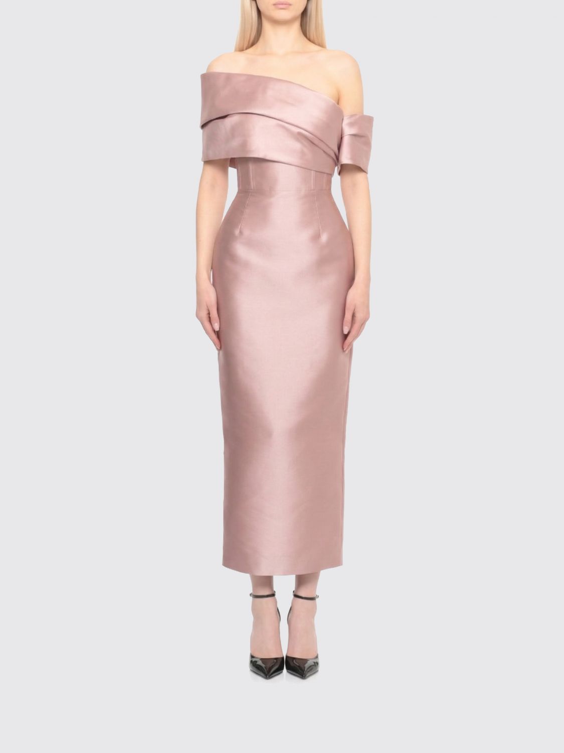 Solace London Dress Woman Pink SOLACE LONDON