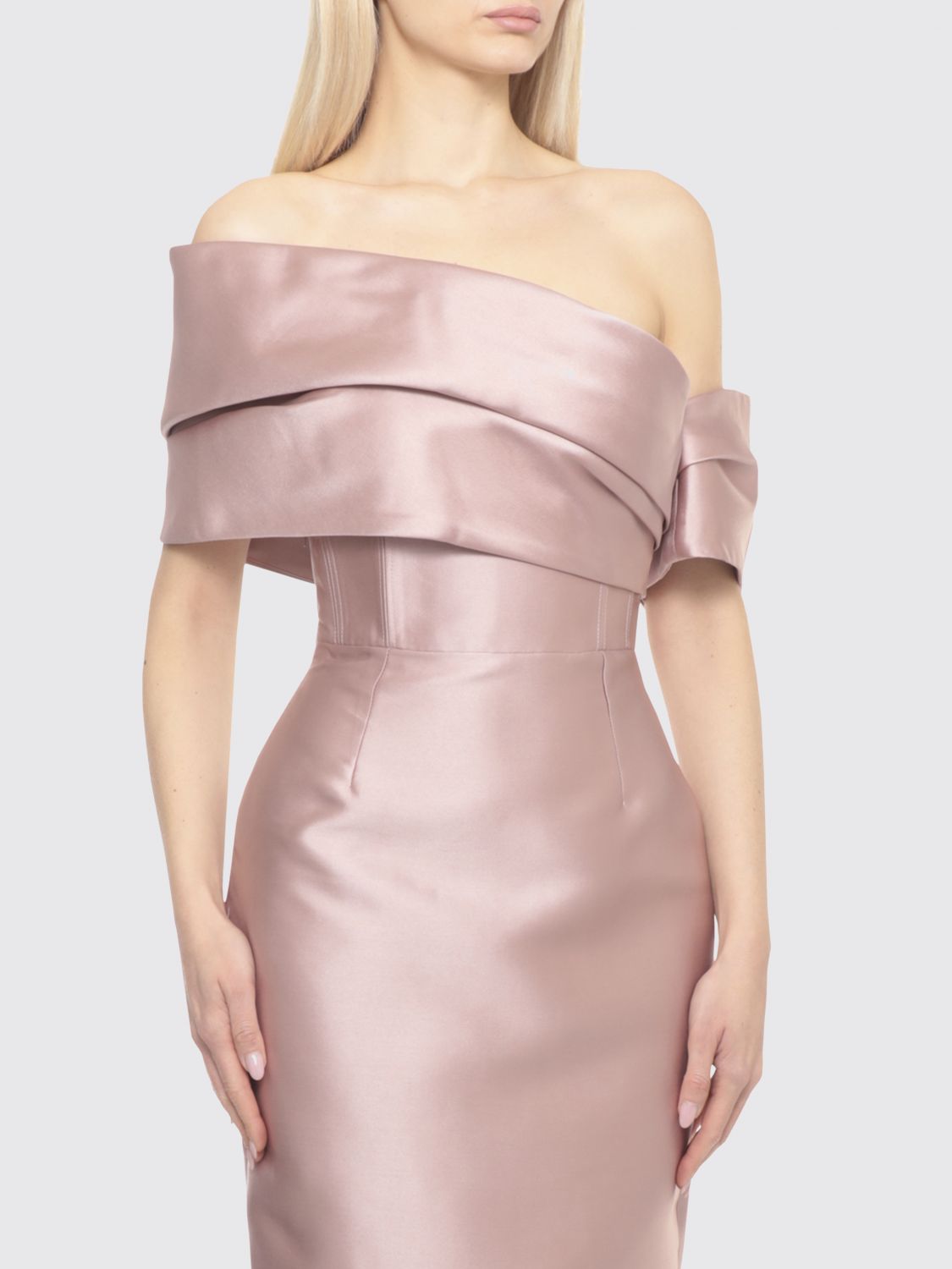 Solace London Dress Woman Pink SOLACE LONDON