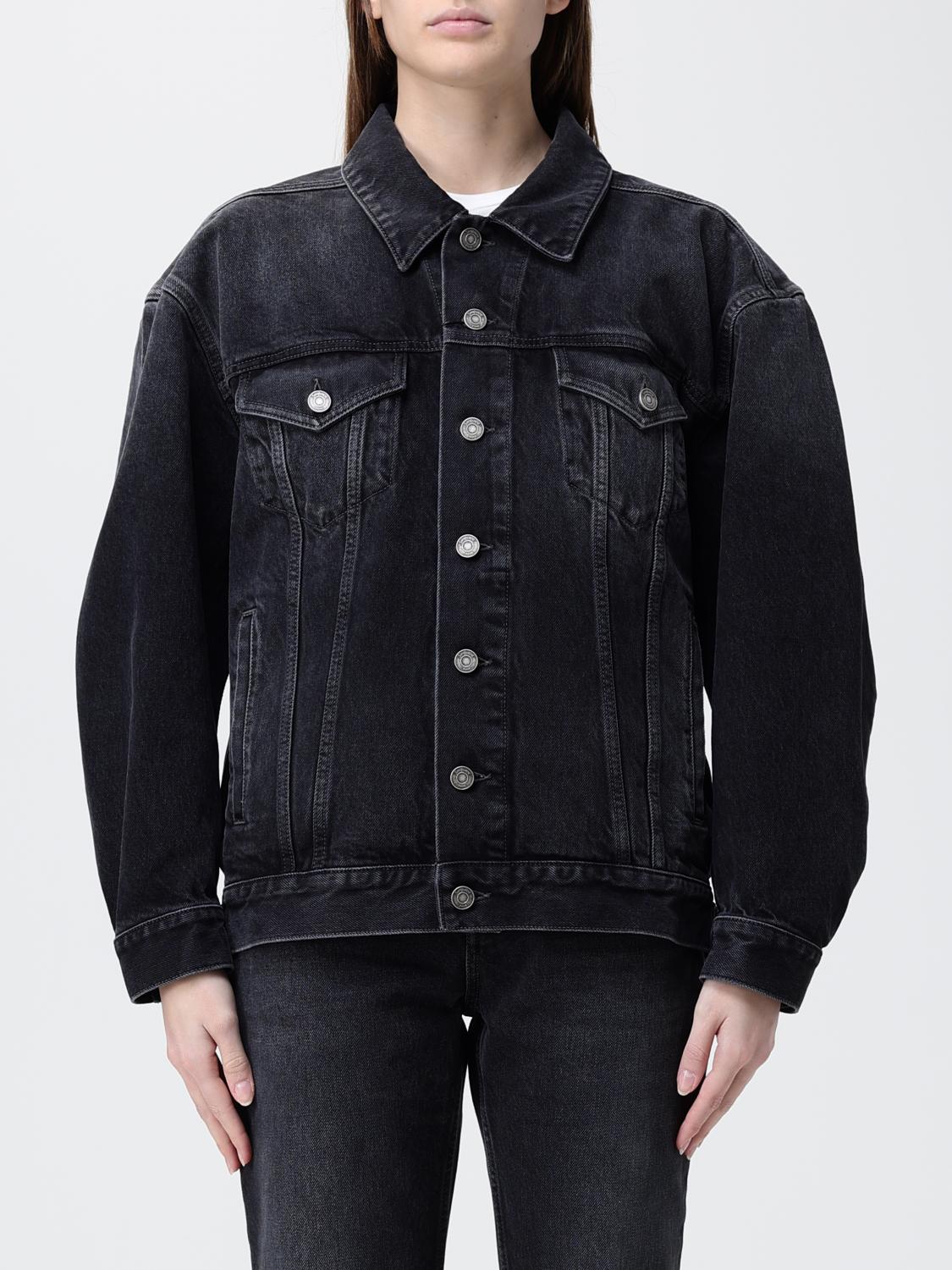 Saint Laurent Jacket Woman Black SAINT LAURENT