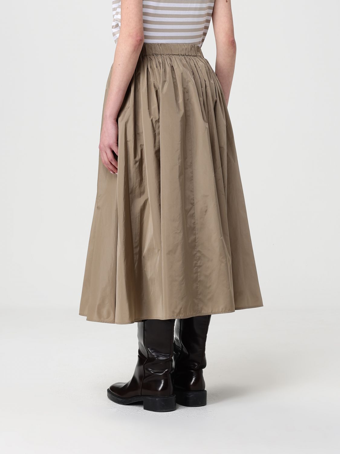 Max Mara Skirt Woman Kaki MAX MARA