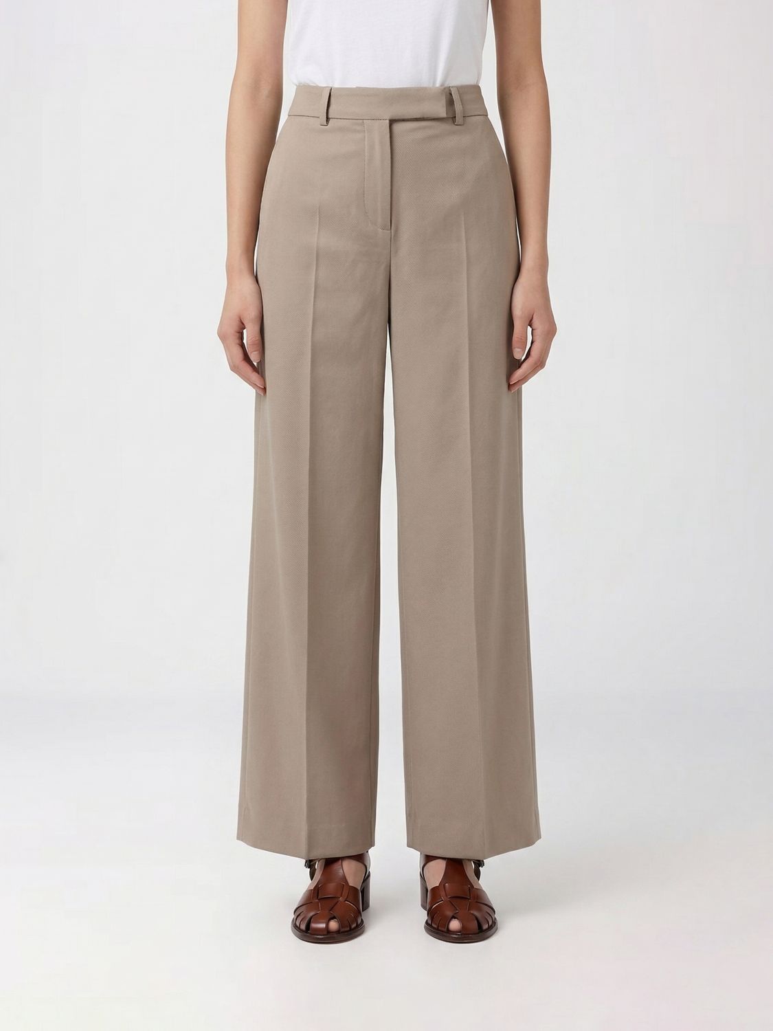 Max Mara Pants Woman Camel MAX MARA