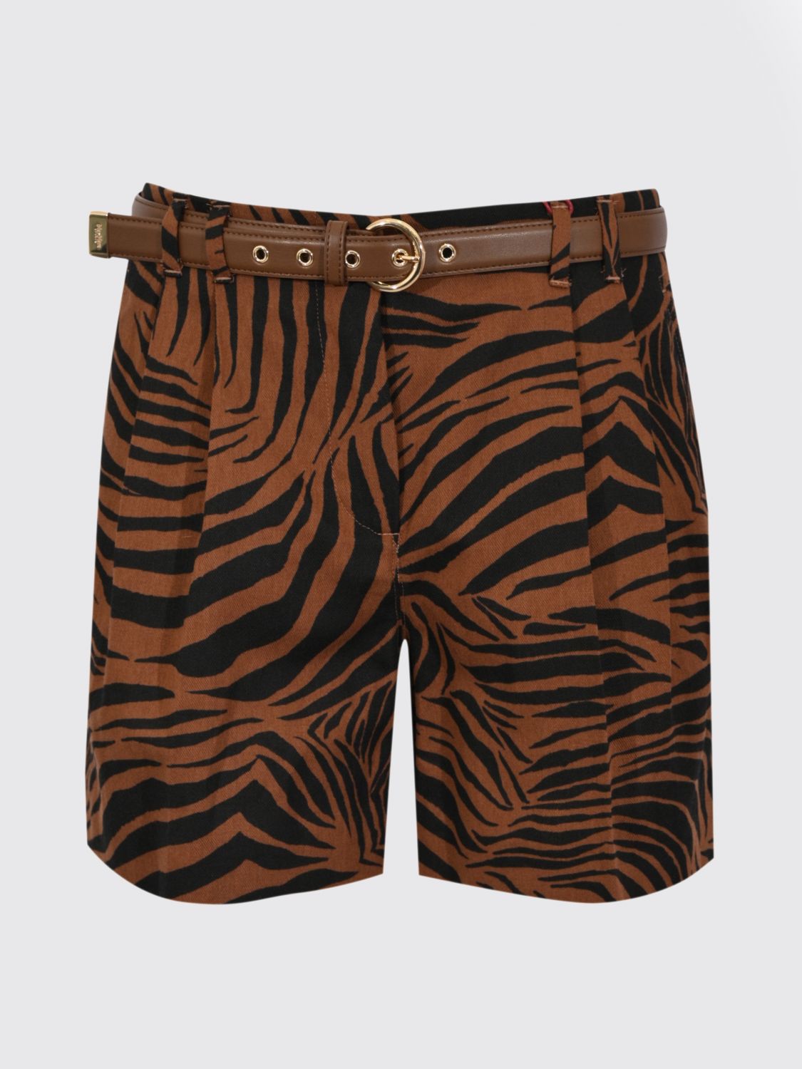 Max Mara Studio Shorts Woman Brown MAX MARA STUDIO