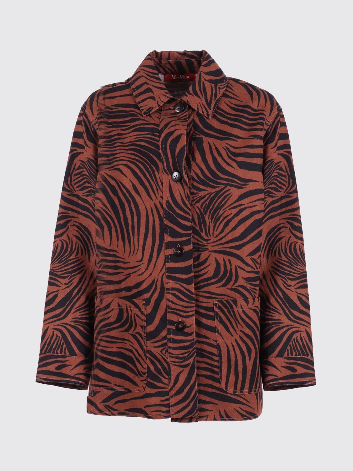 Max Mara Shirt Woman Brown MAX MARA