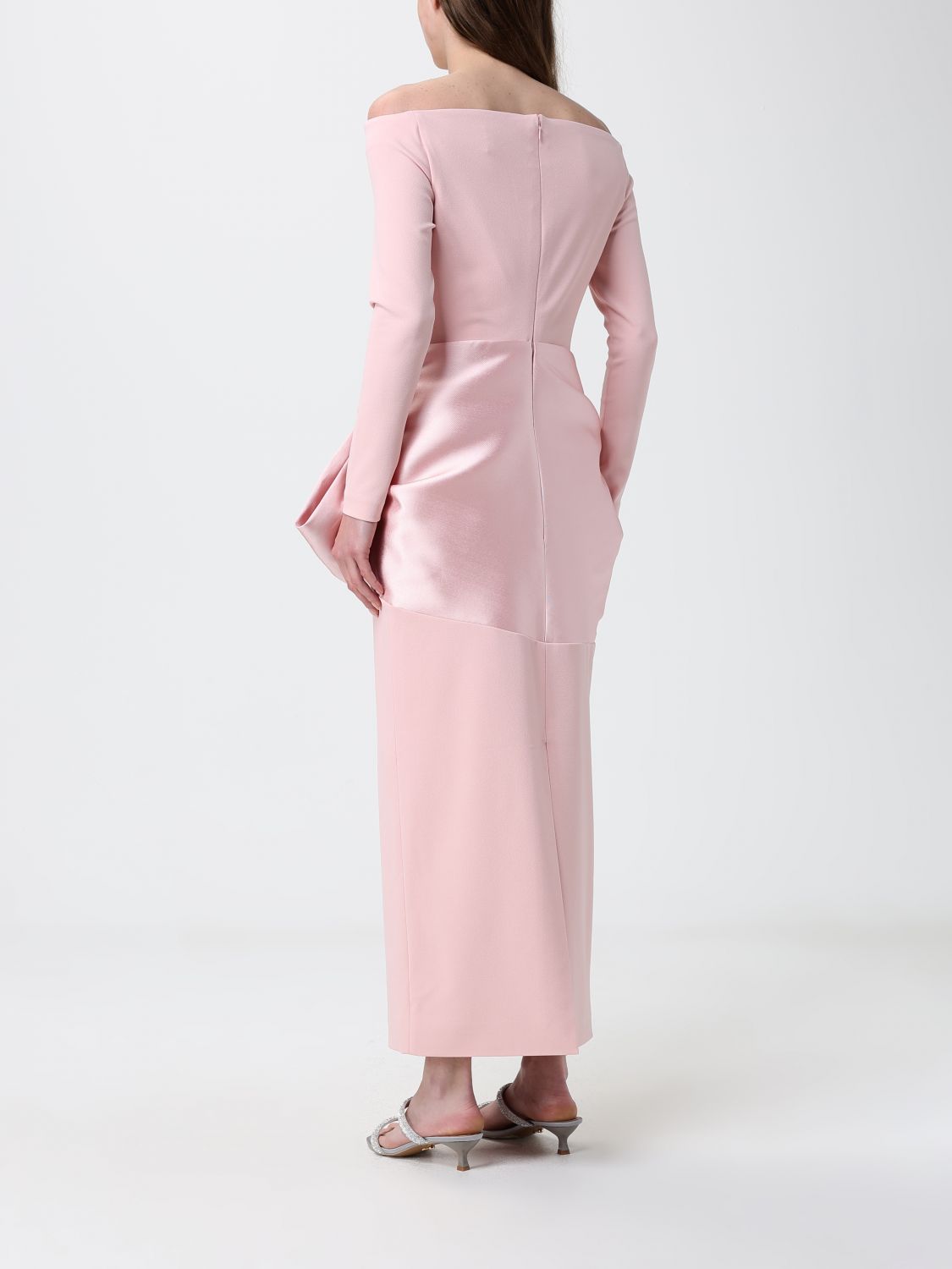 Solace London Dress Woman Pink SOLACE LONDON