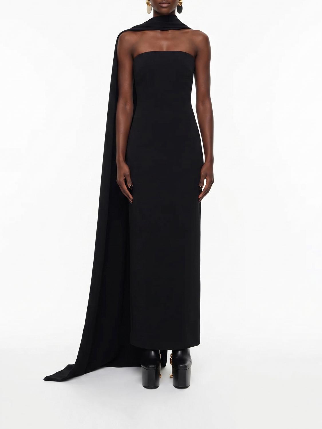 Solace London Dress Woman Black SOLACE LONDON