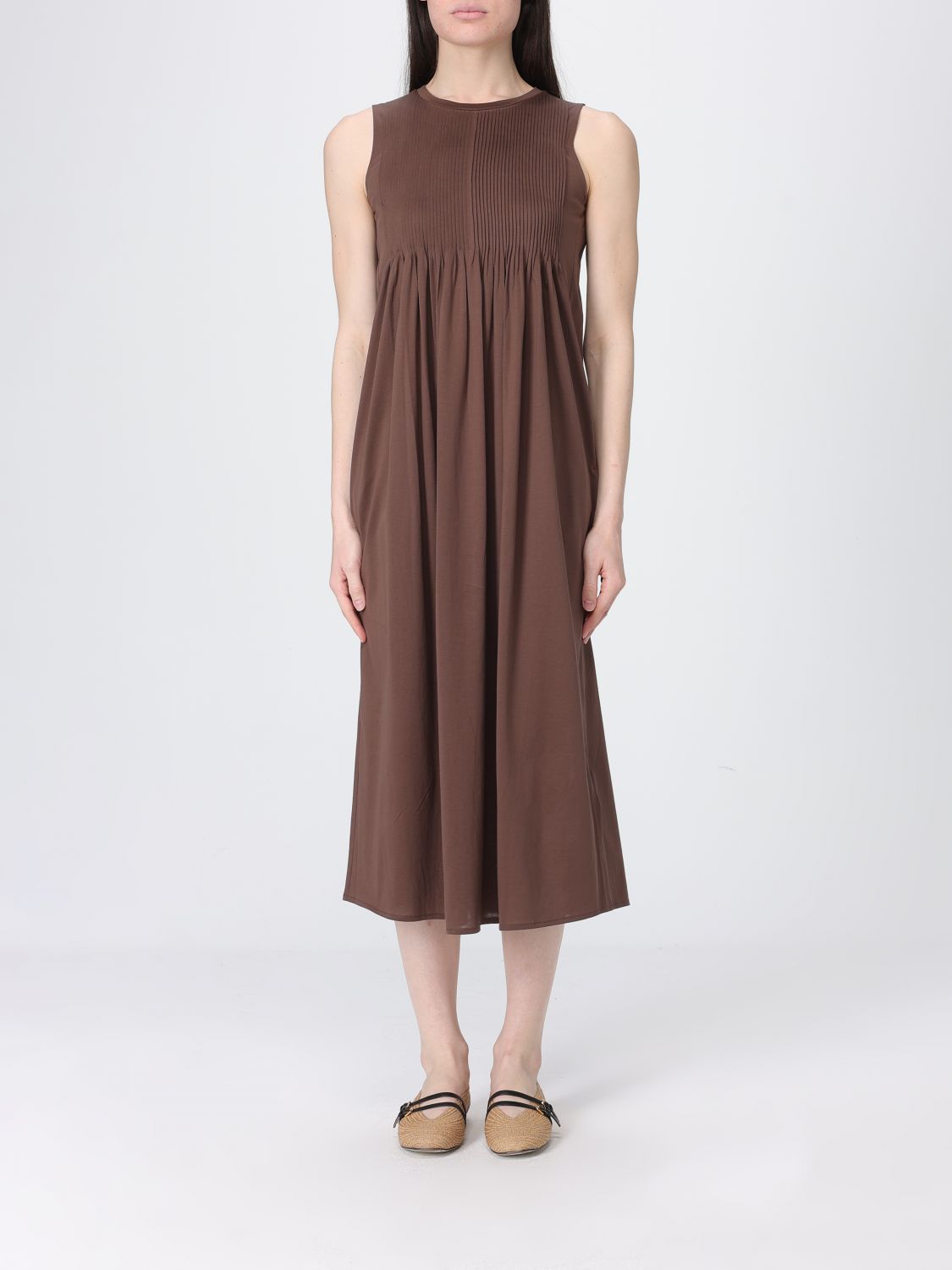 Weekend Max Mara Dress Woman Sand WEEKEND MAX MARA