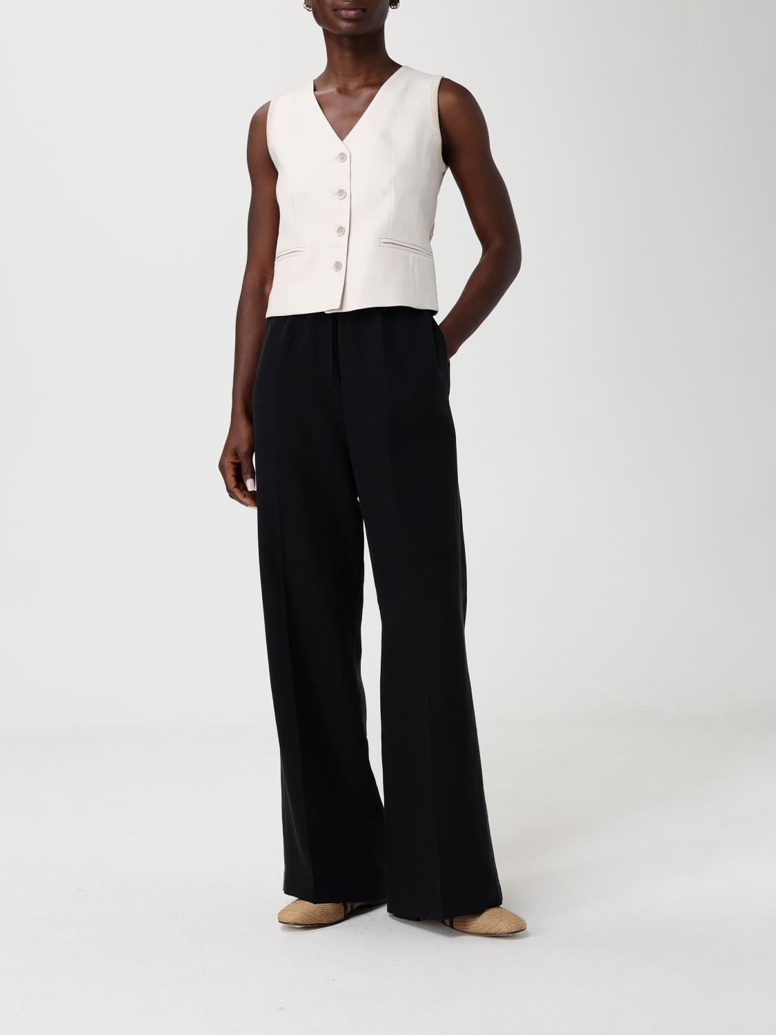 Max Mara Waistcoat Woman Beige MAX MARA