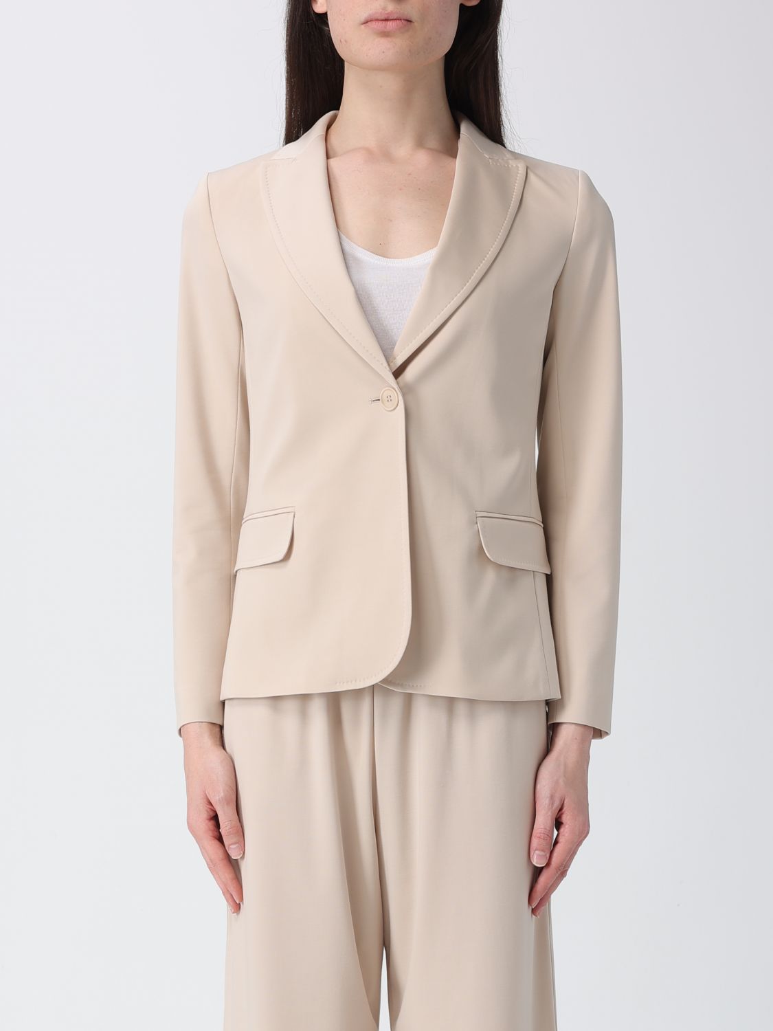 Weekend Max Mara Jacket Woman Beige WEEKEND MAX MARA