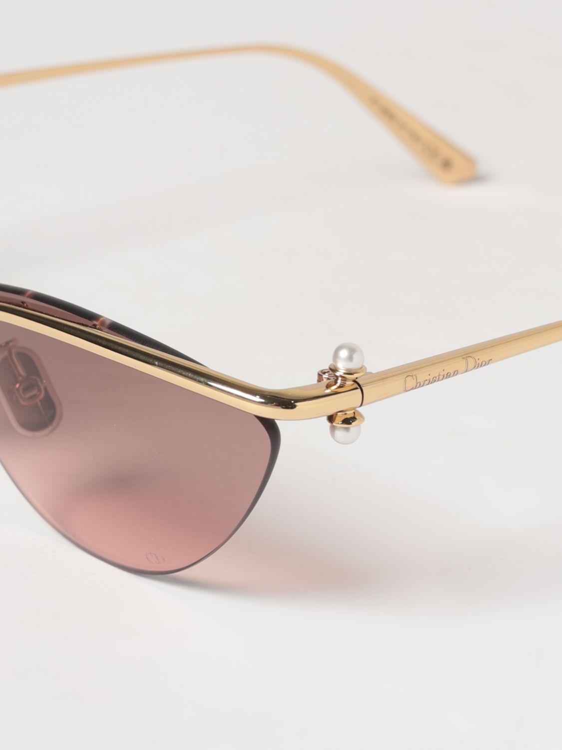 Dior Sunglasses Woman Gold CHRISTIAN DIOR