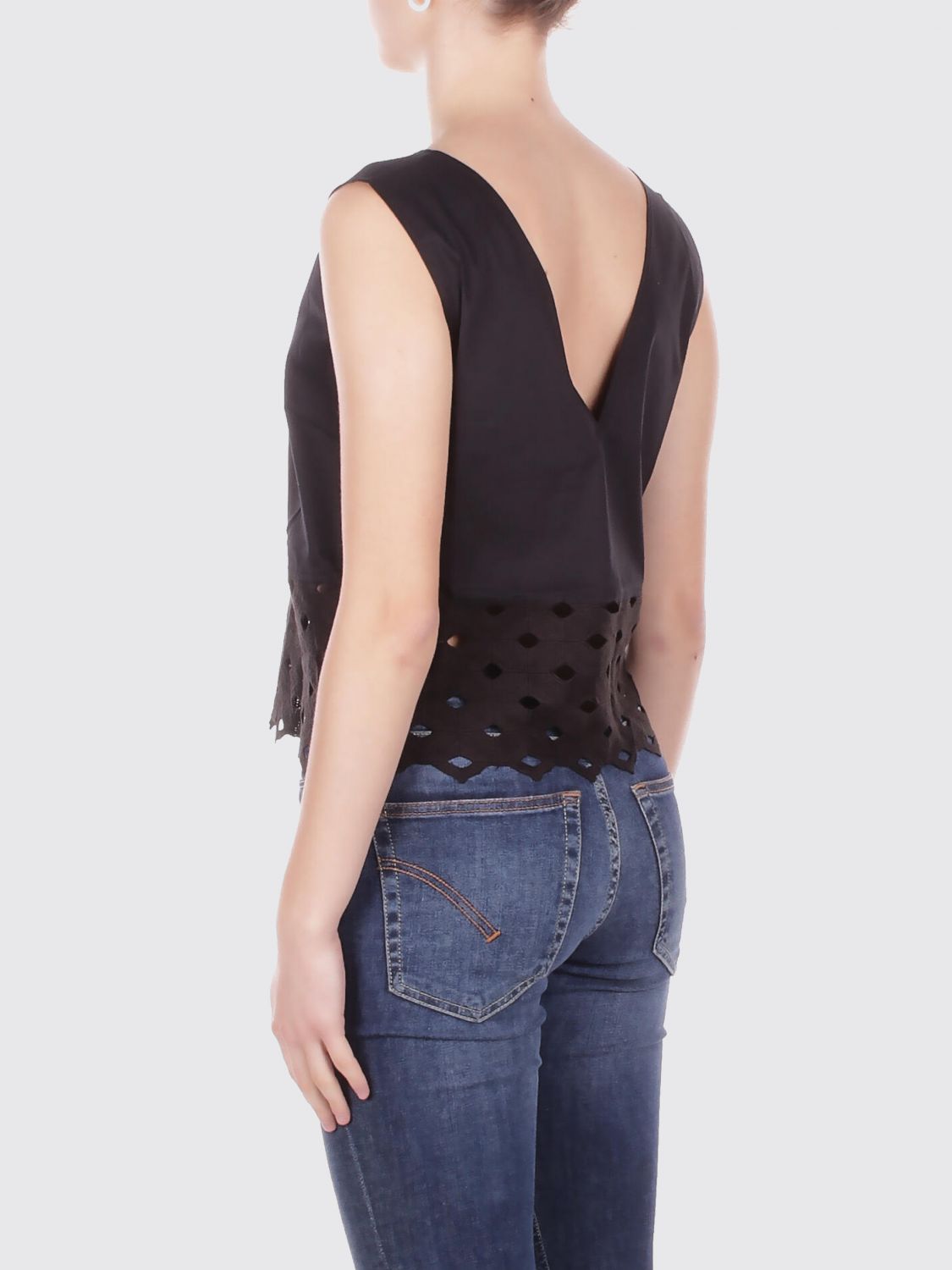 Max Mara Top Woman Black MAX MARA