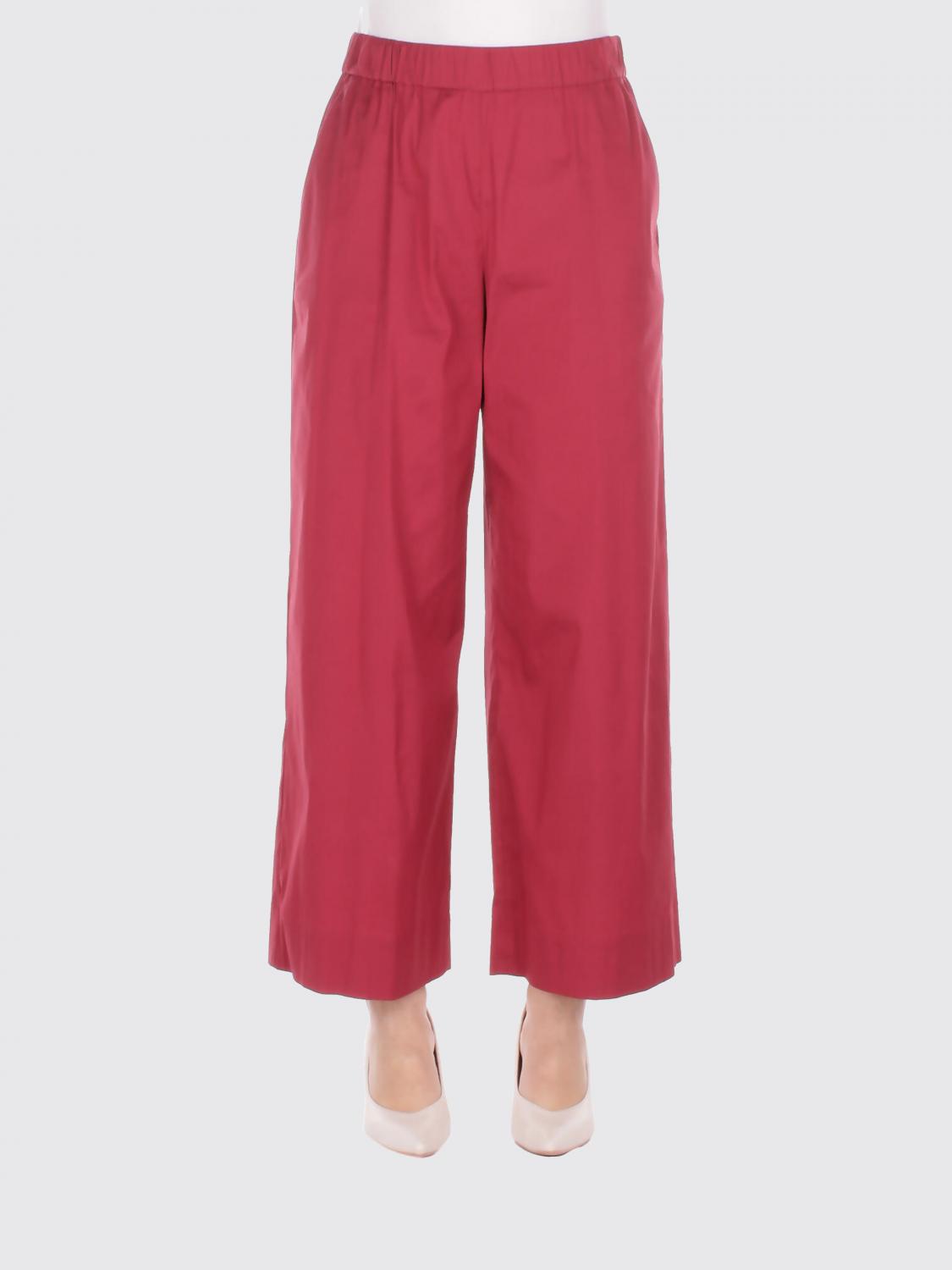 Max Mara Pants Woman Red MAX MARA