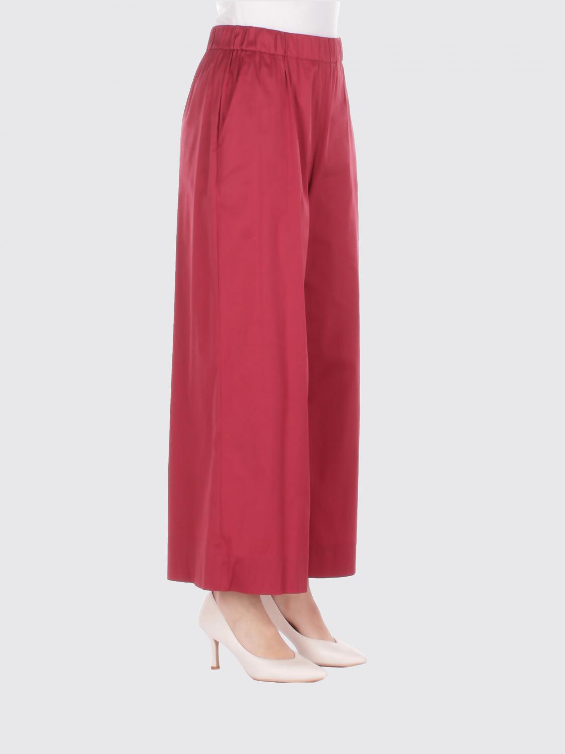 Max Mara Pants Woman Red MAX MARA