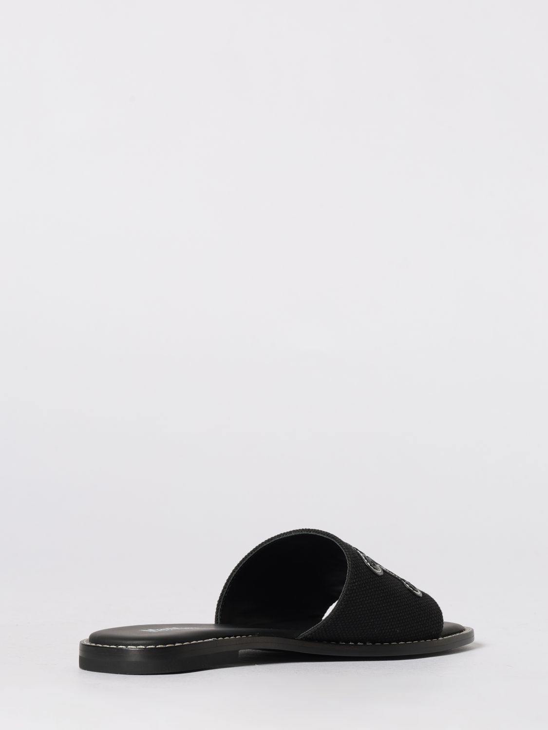 Max Mara Heeled Sandal Woman Black MAX MARA