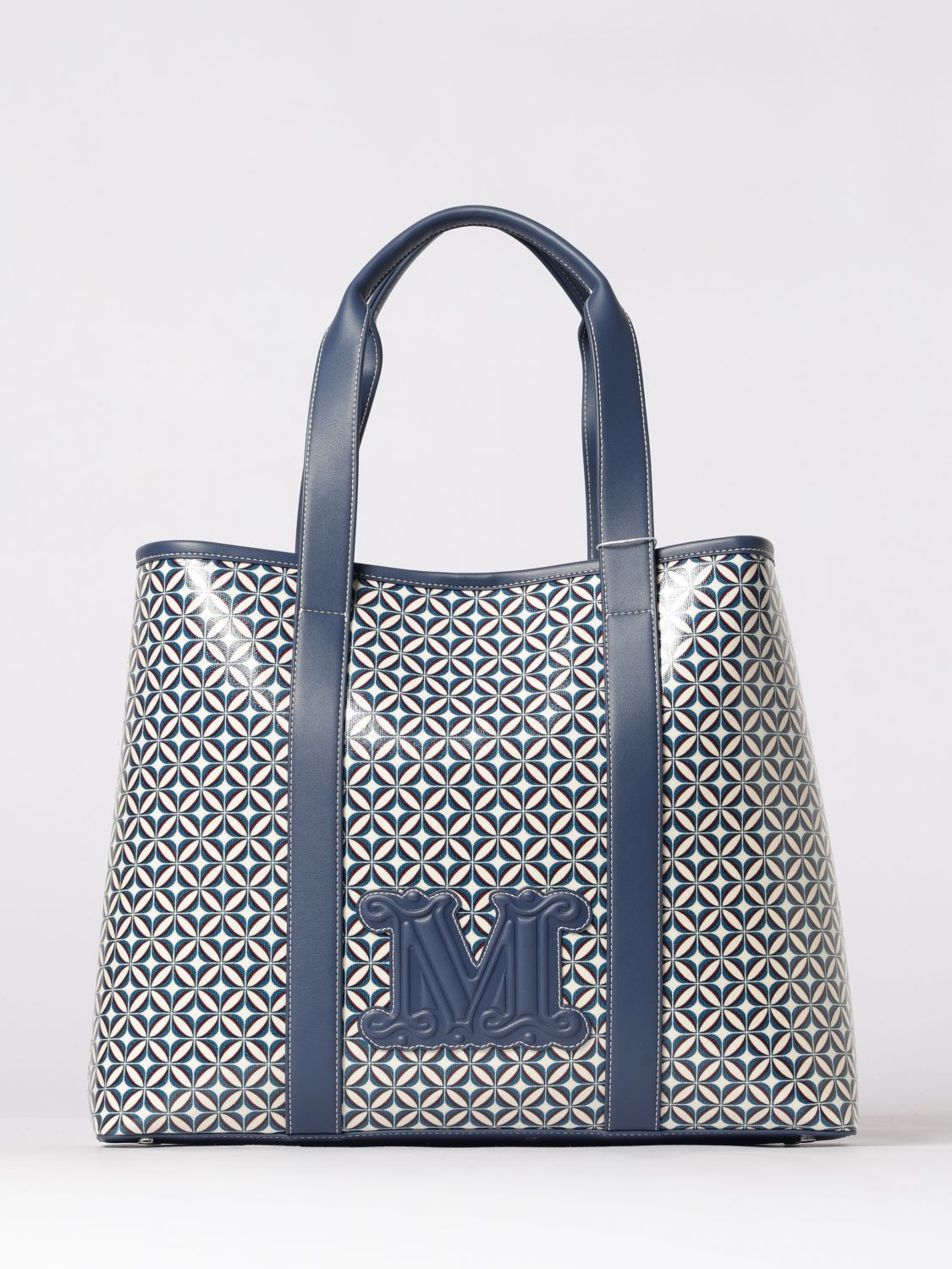 Max Mara Tote Bag Woman Blue MAX MARA