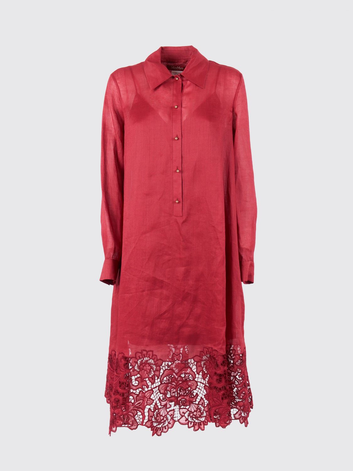 Max Mara Studio Dress Woman Red MAX MARA STUDIO