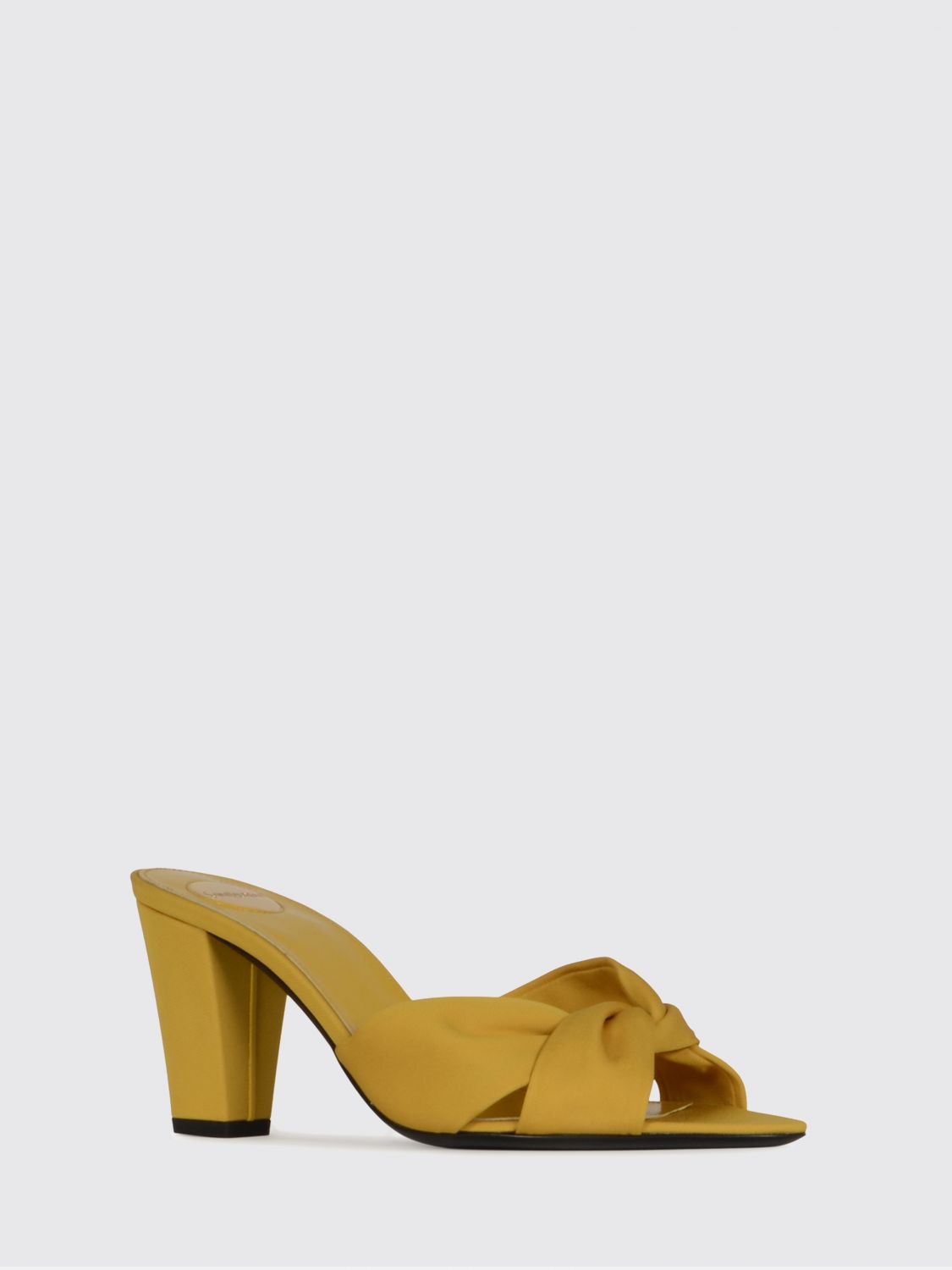 Saint Laurent Heeled Sandal Woman Yellow SAINT LAURENT