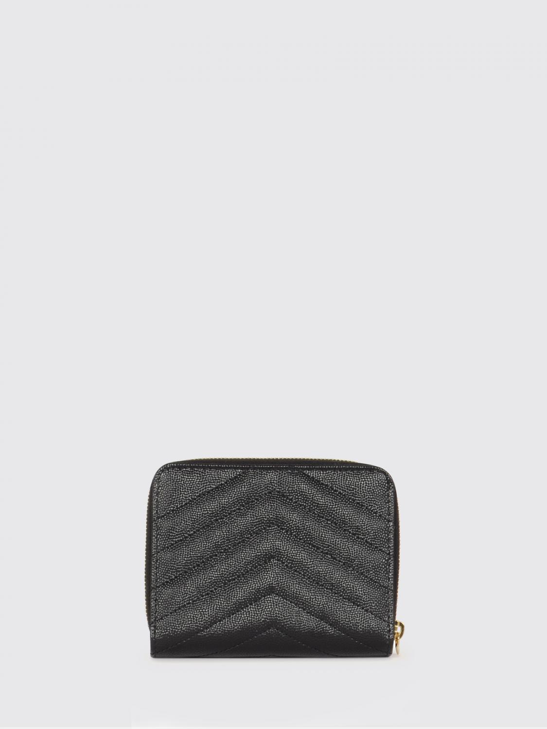 Saint Laurent Wallet Woman Black SAINT LAURENT