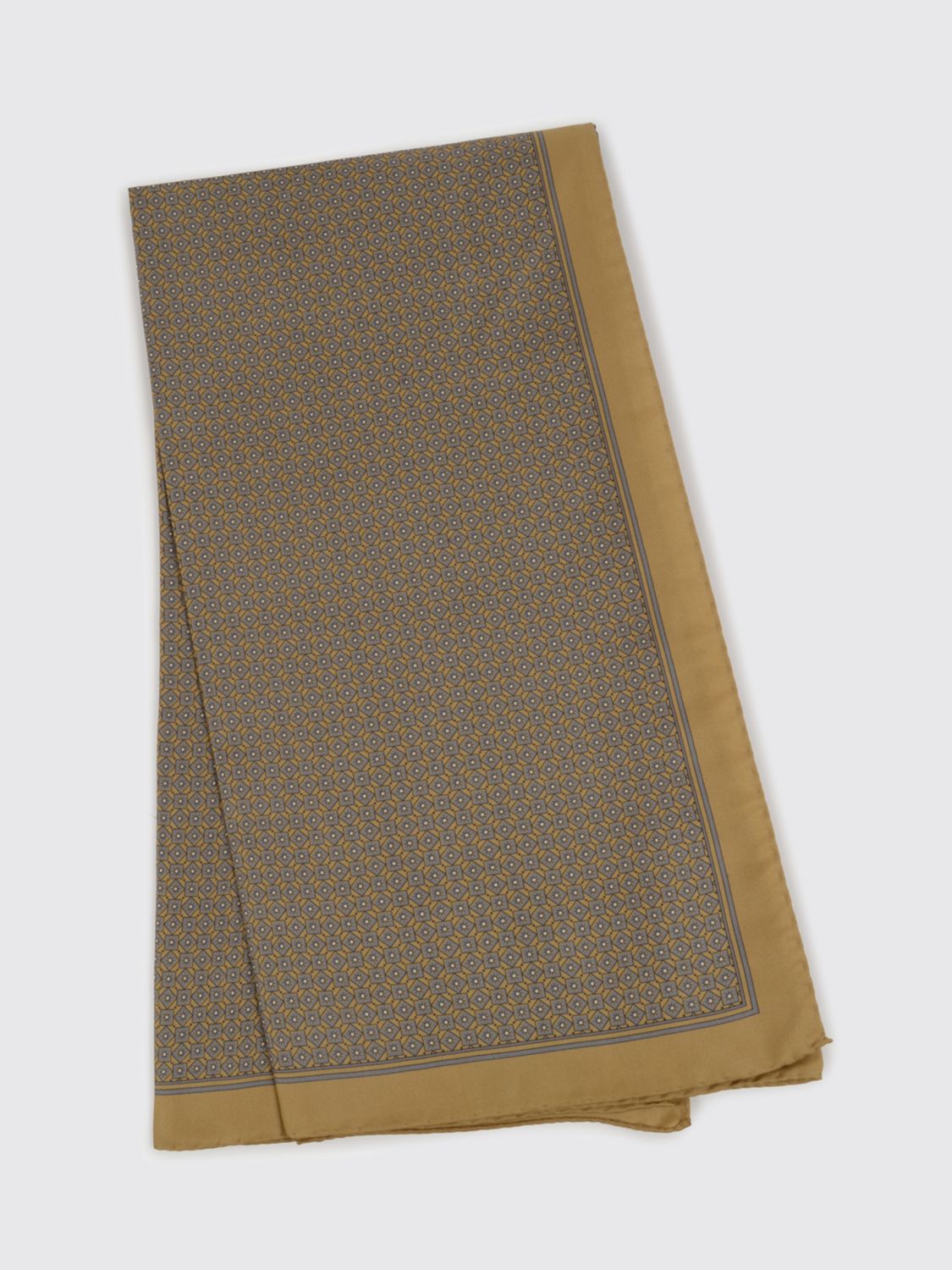 Saint Laurent Scarf Men Ocher SAINT LAURENT