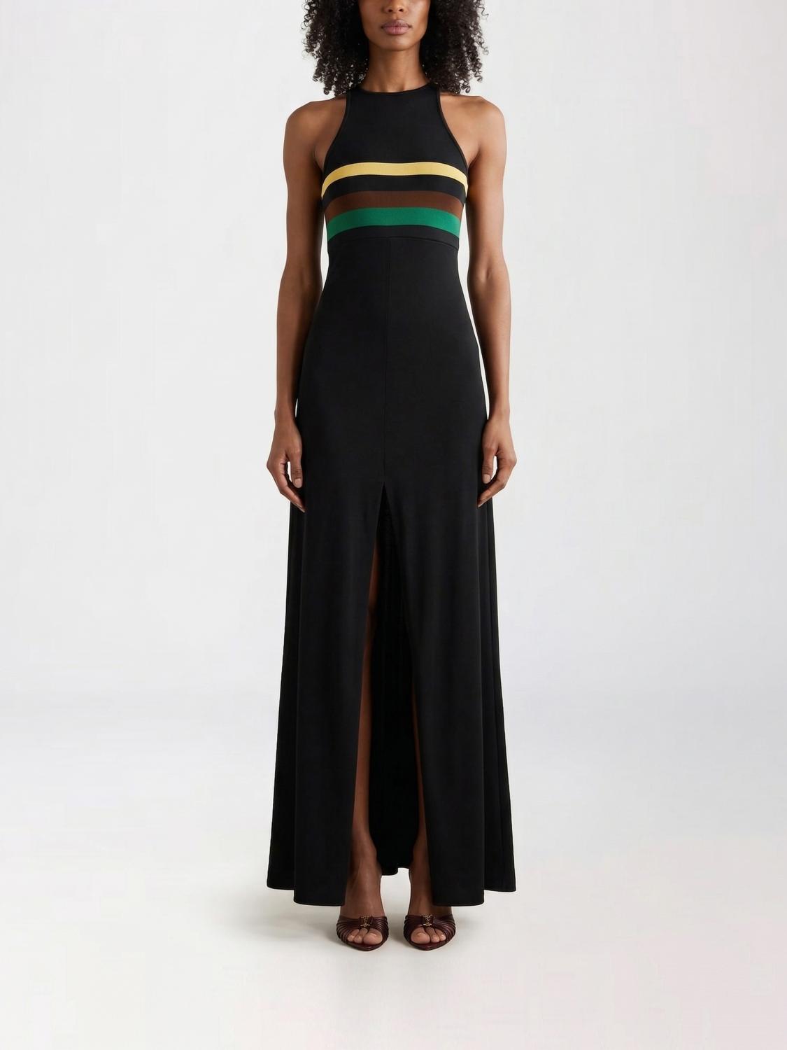 Saint Laurent Dress Woman Black SAINT LAURENT
