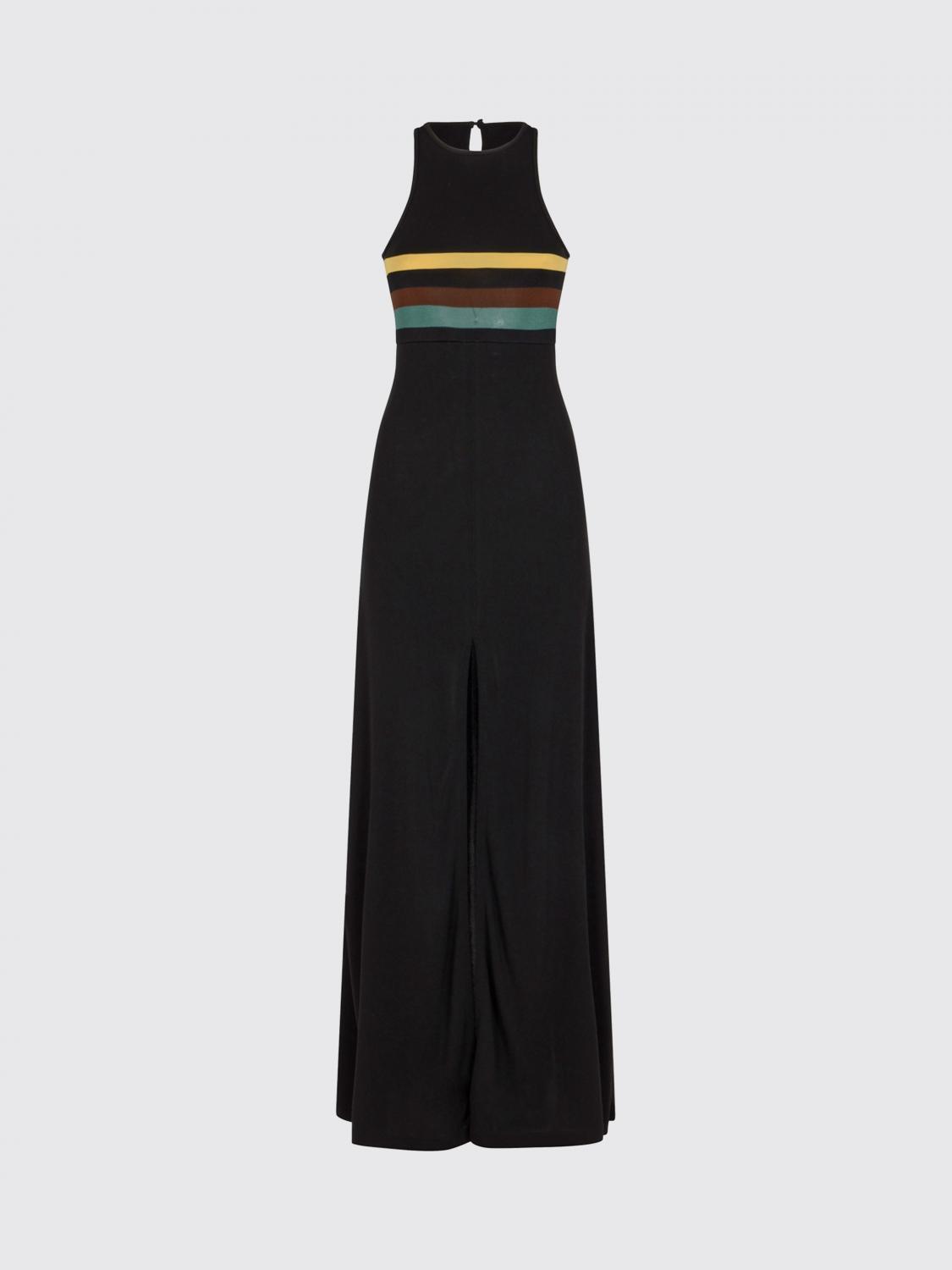 Saint Laurent Dress Woman Black SAINT LAURENT