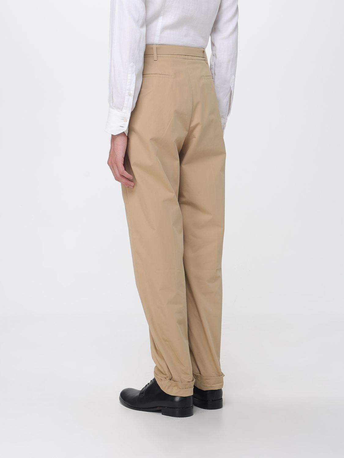 Saint Laurent Pants Men Beige