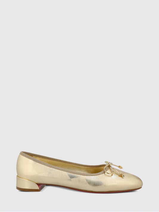 Christian Louboutin Ballet Flat Woman Gold CHRISTIAN LOUBOUTIN