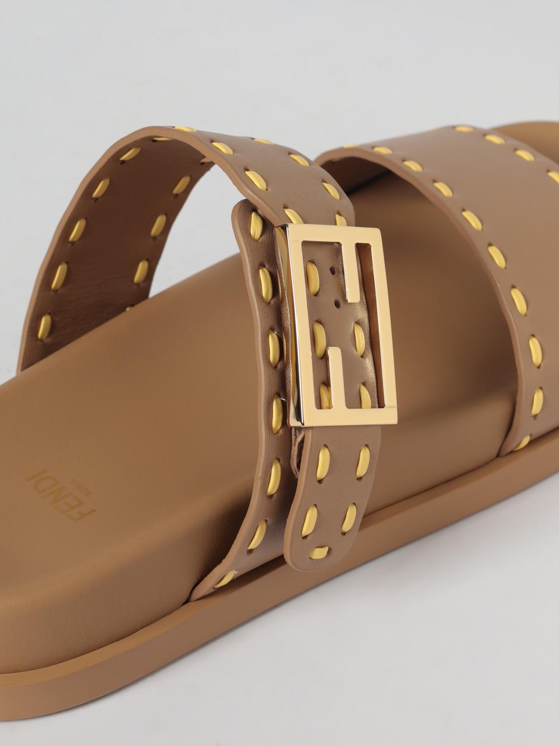 Fendi Women Flat Sandals Fendi Feel FENDI