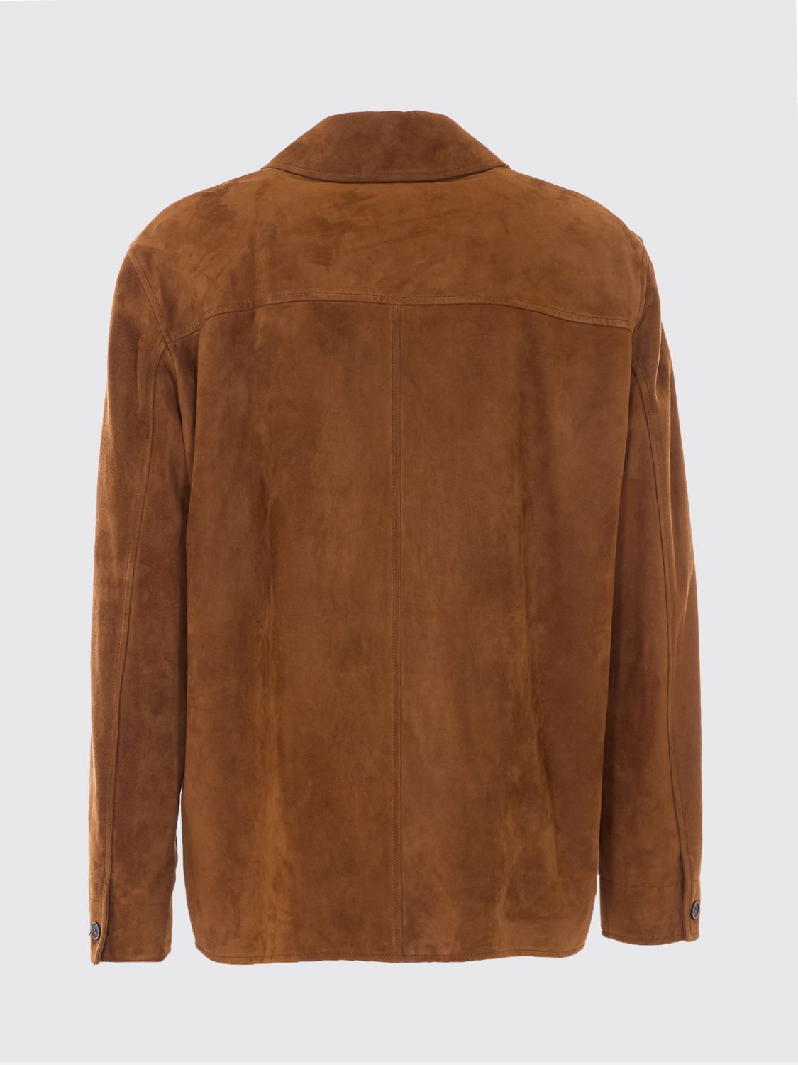 Saint Laurent Jacket Men Brown SAINT LAURENT