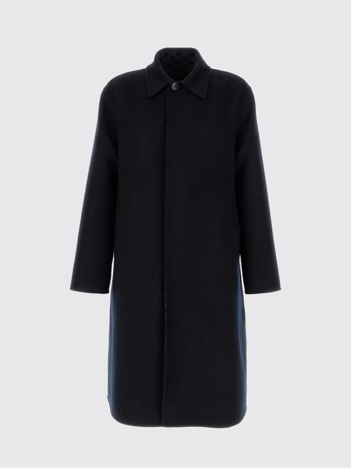 Gucci Coat Men Blue GUCCI