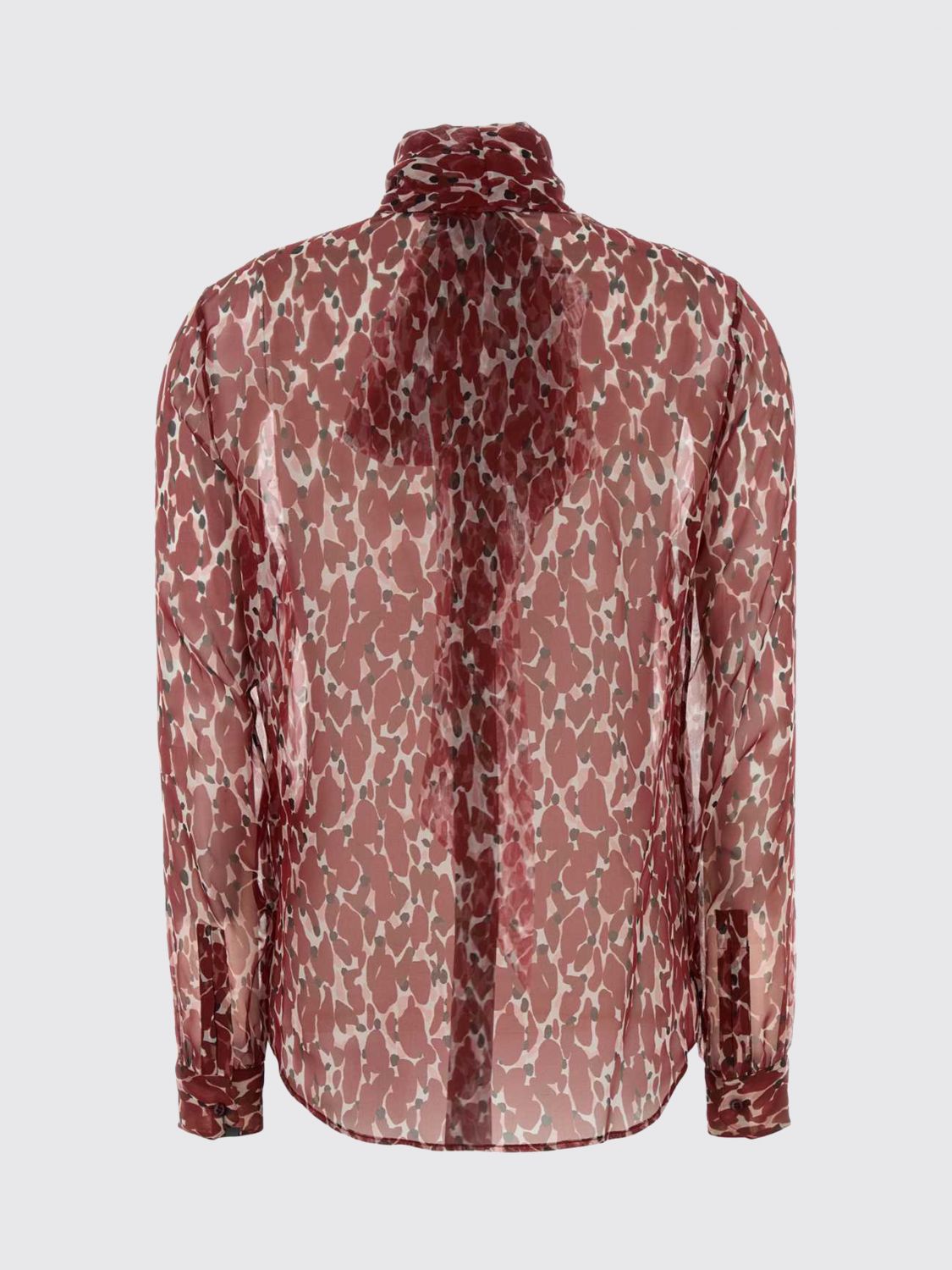 Saint Laurent Shirt Woman Red SAINT LAURENT