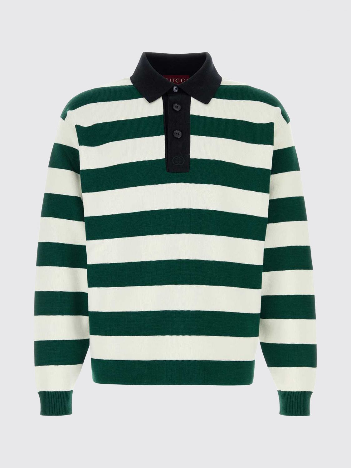 Gucci Polo Shirt Men Green GUCCI