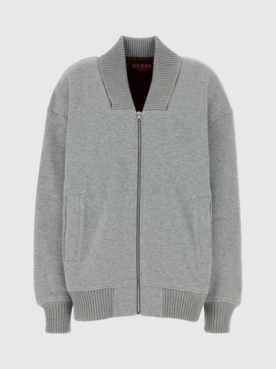Gucci Sweatshirt Woman Grey GUCCI