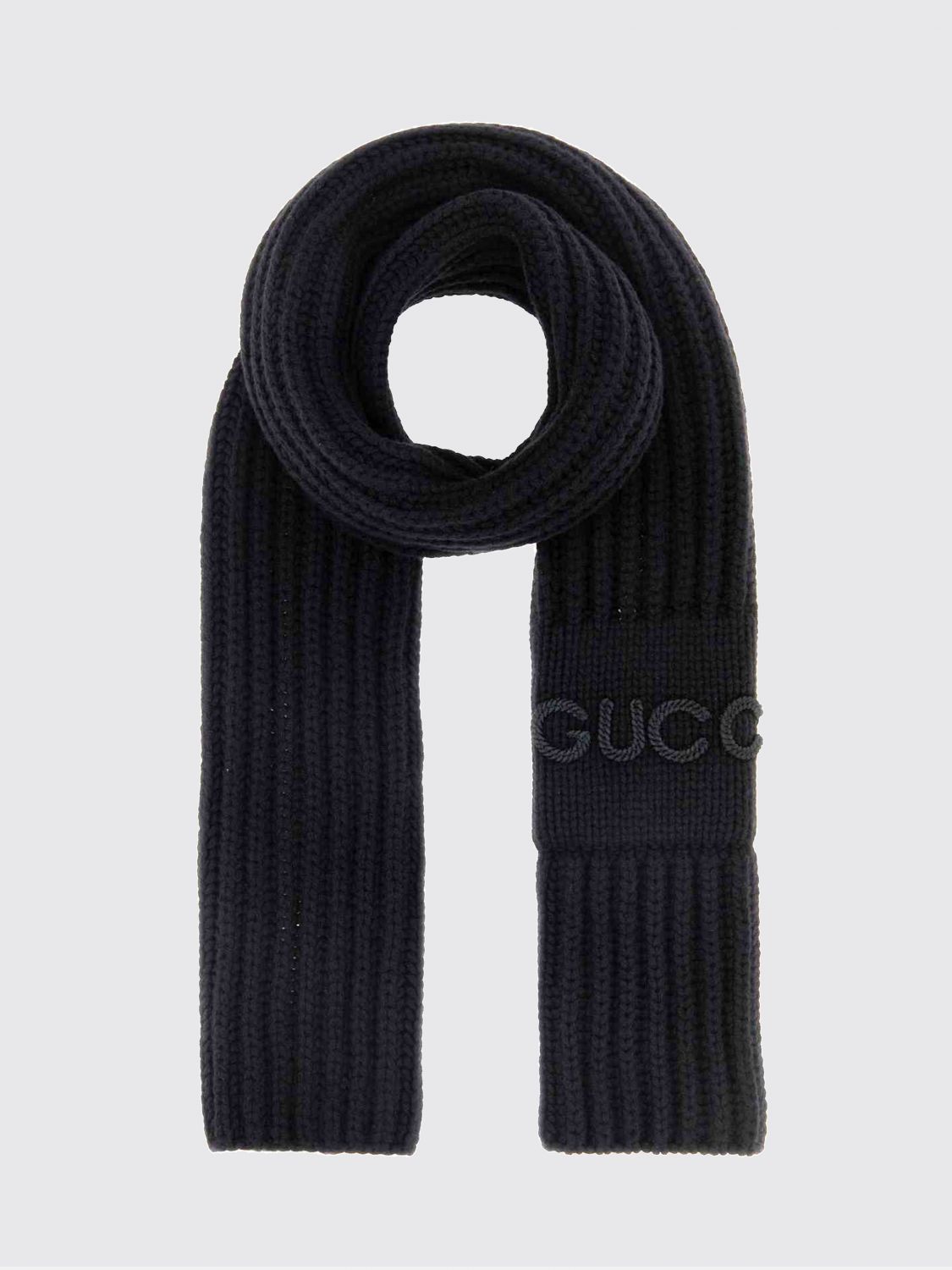 Gucci Scarf Woman Black GUCCI