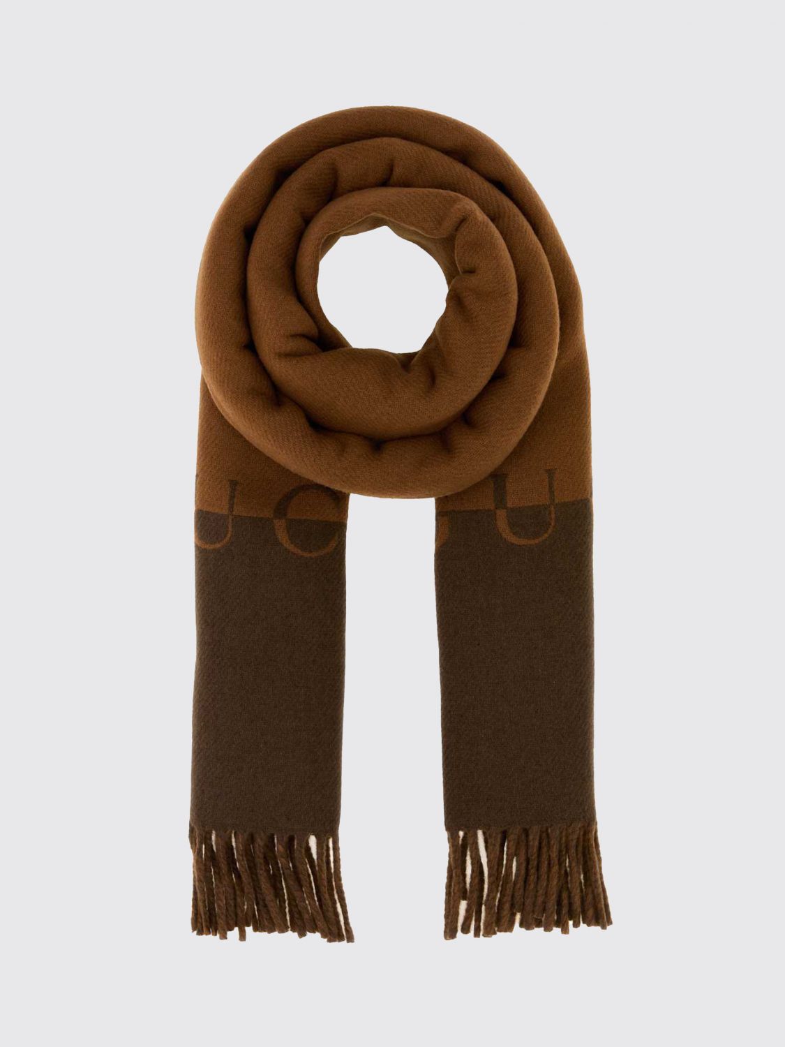 Gucci Scarf Woman Brown GUCCI