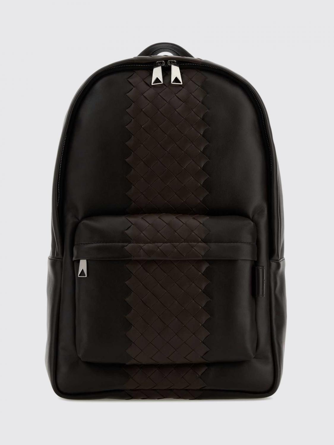 Bottega Veneta Backpack Men Brown BOTTEGA VENETA