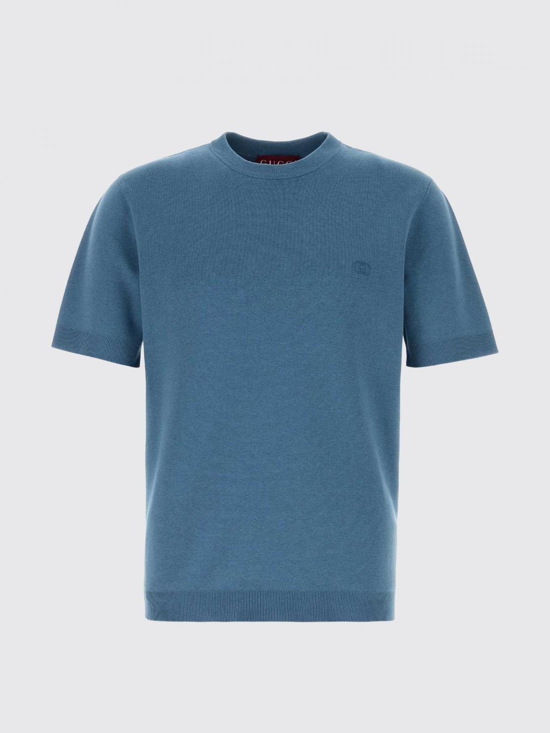 Gucci Sweater Men Blue GUCCI