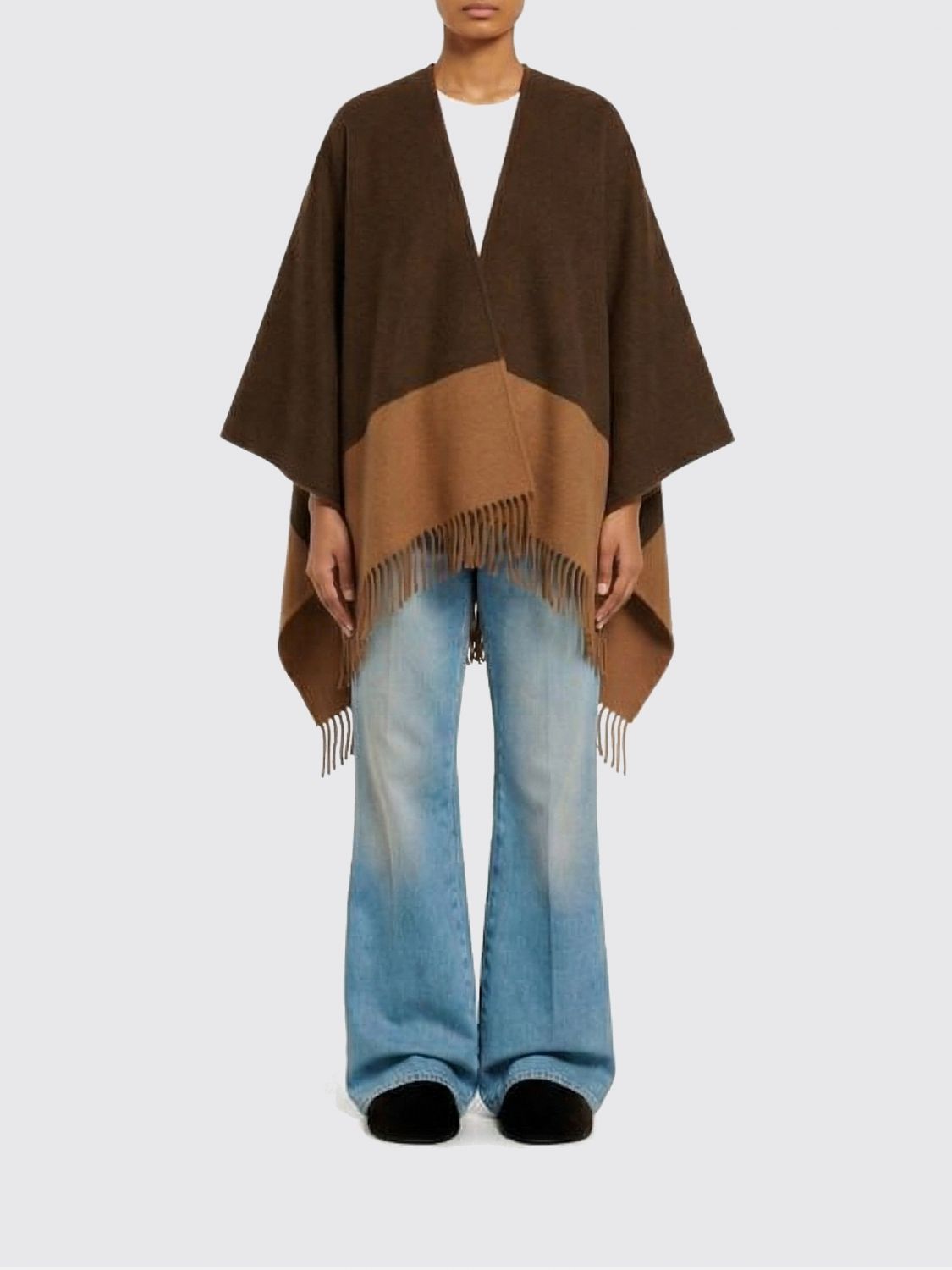 Gucci Coat Woman Brown GUCCI