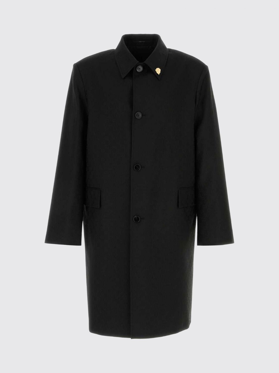 Gucci Coat Men Black GUCCI