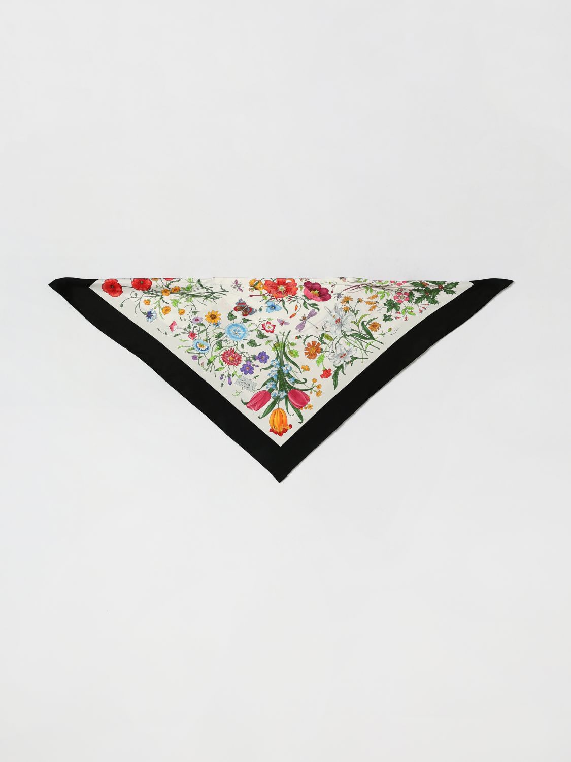 Gucci Neck Scarf Woman White GUCCI