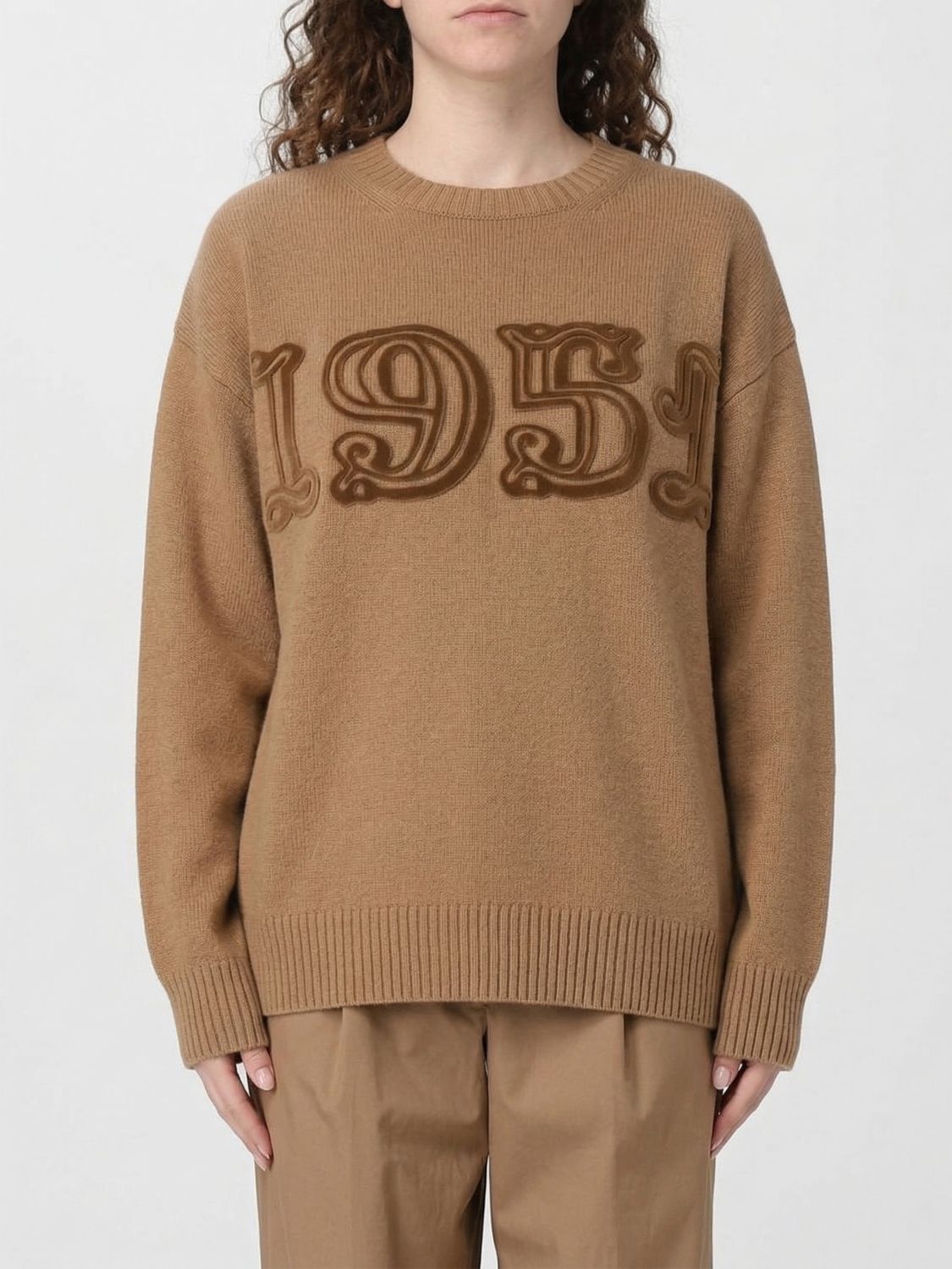 Max Mara Sweater Woman Camel MAX MARA